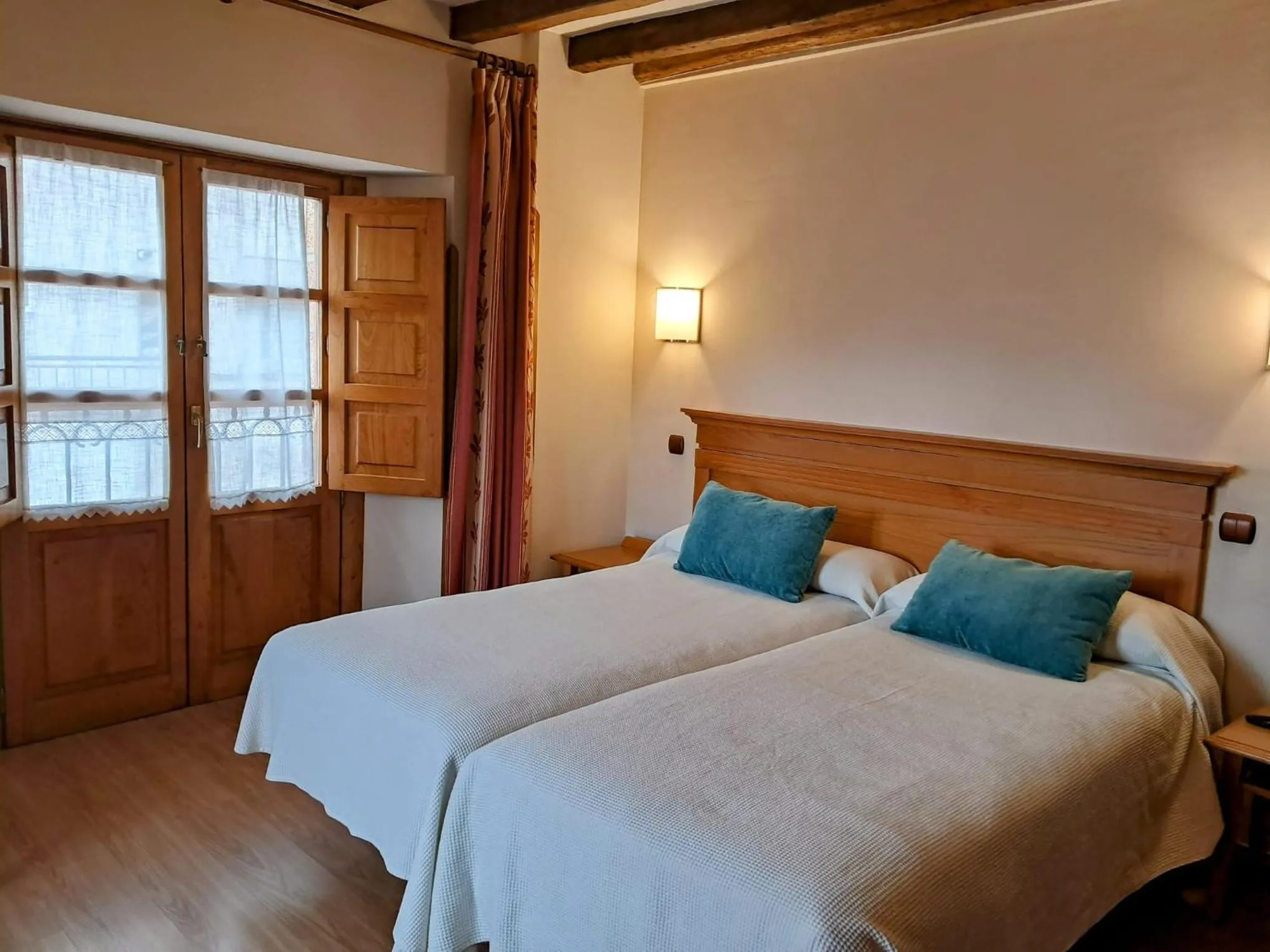 Bed in Hotel San Roque