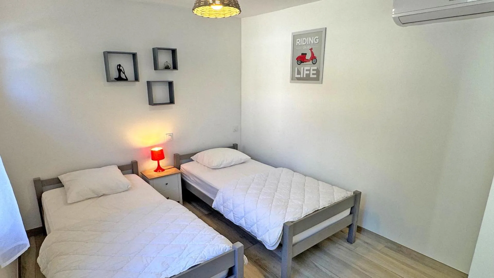 Bedroom, Bed in Villa Rico