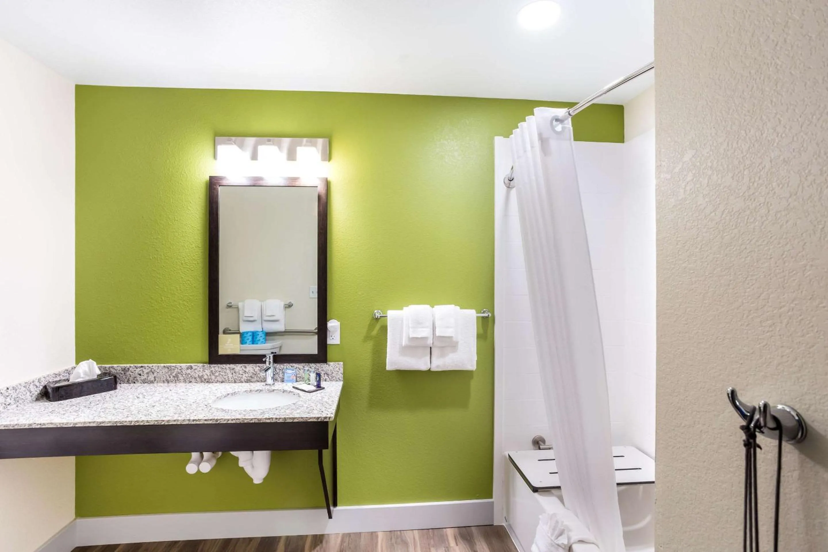 Bathroom in Sleep Inn Logan Ohio-Hocking Hills