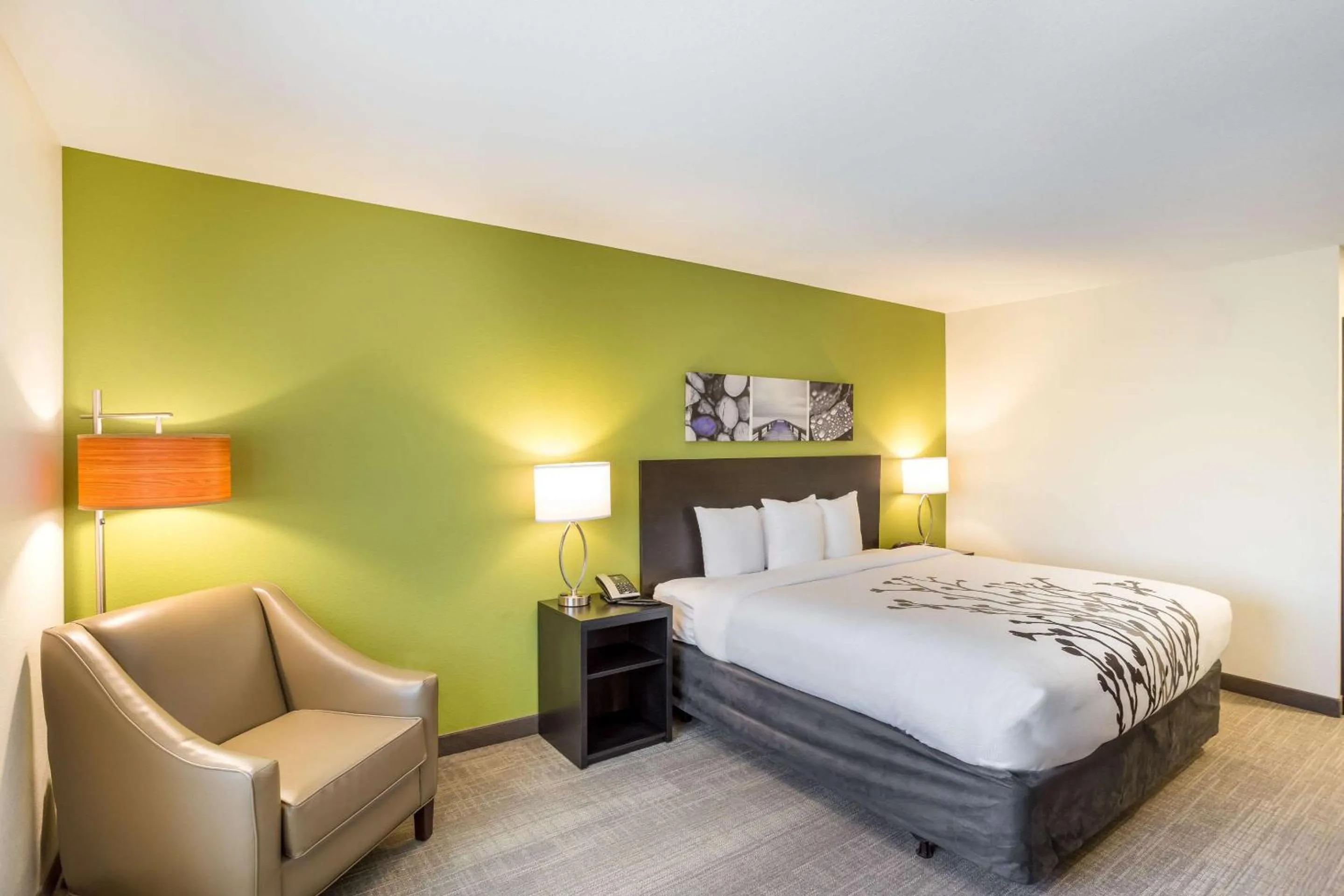 Photo of the whole room, Bed in Sleep Inn Logan Ohio-Hocking Hills