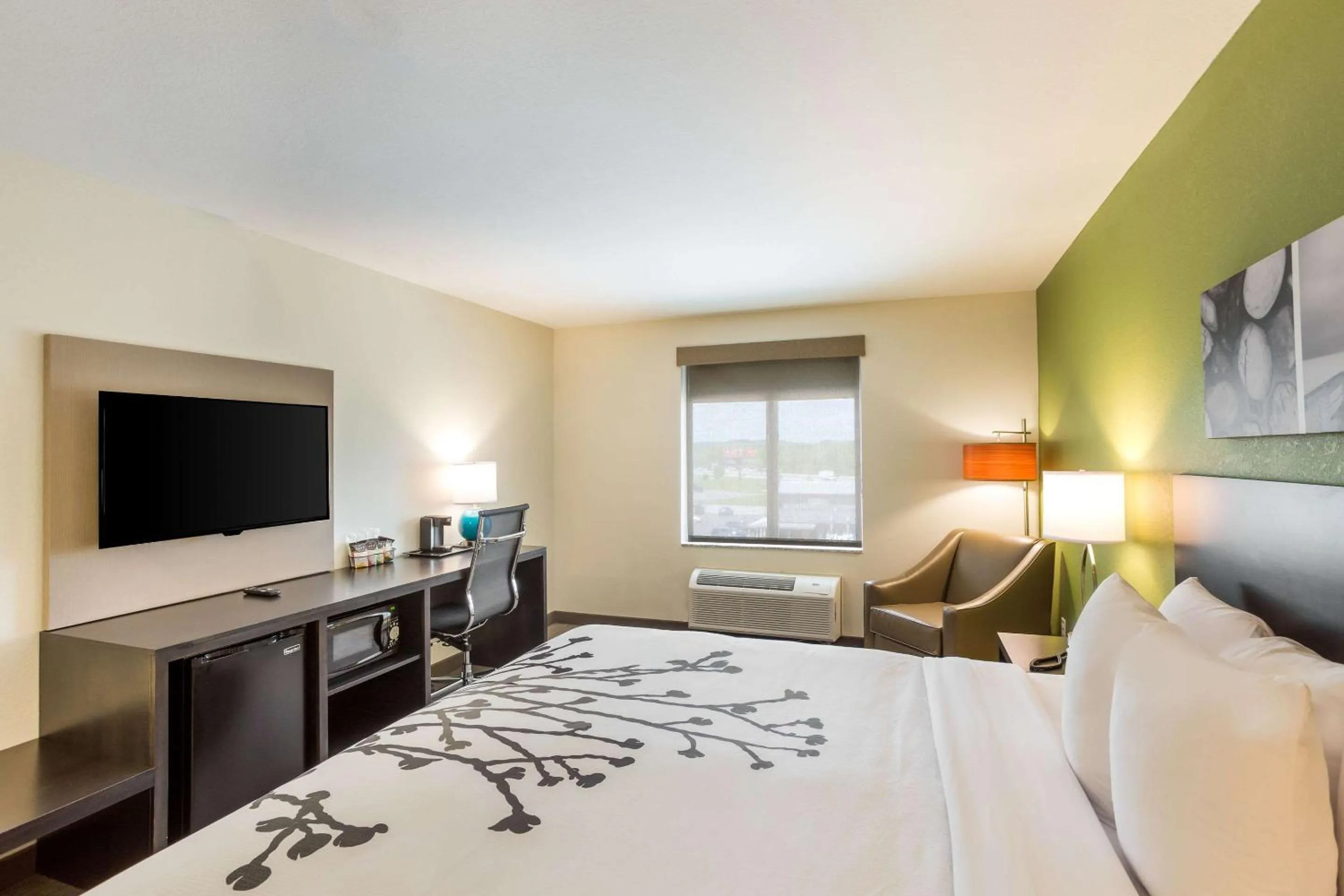 Photo of the whole room, Bed in Sleep Inn Logan Ohio-Hocking Hills