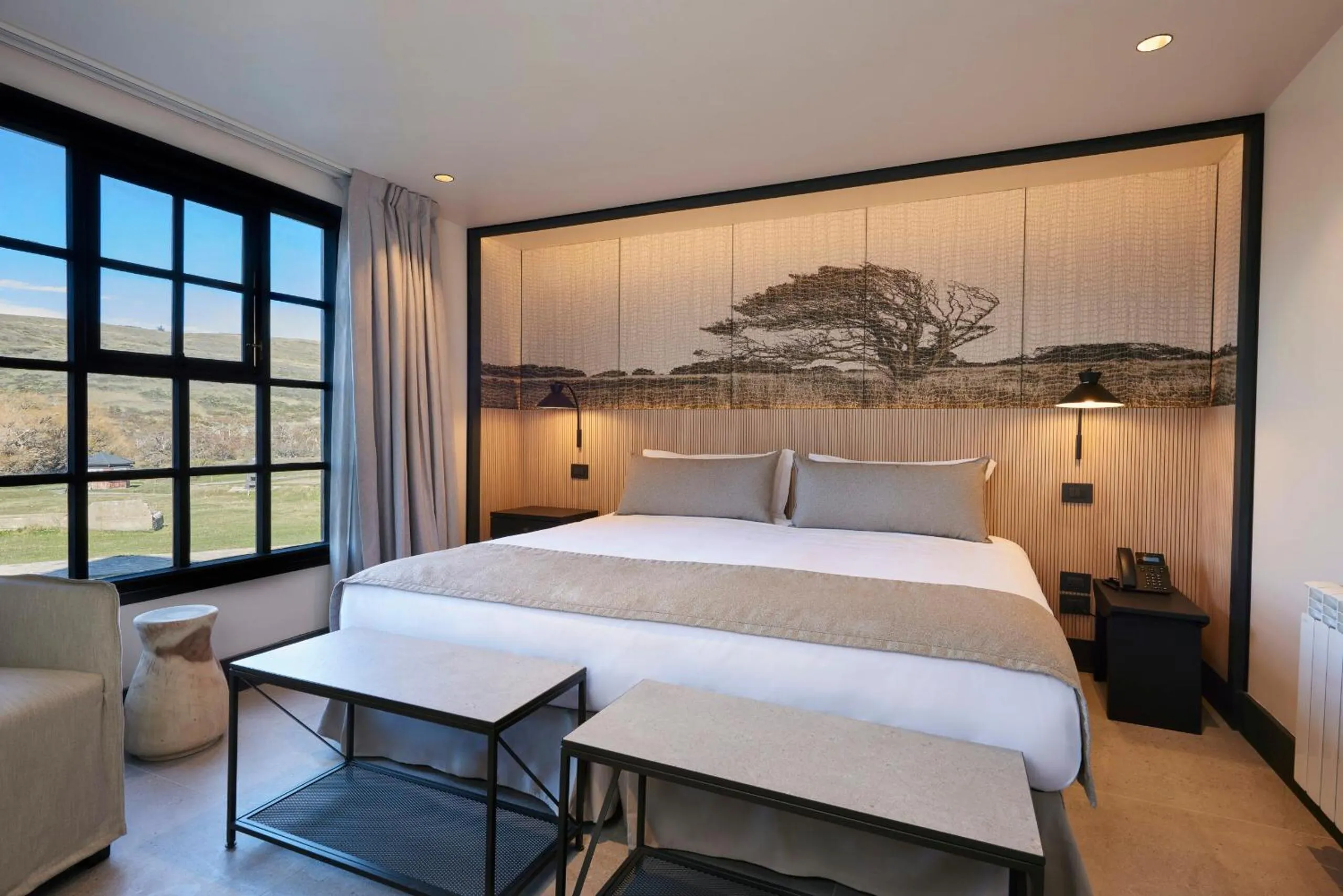 Bed in Hotel Las Torres Patagonia