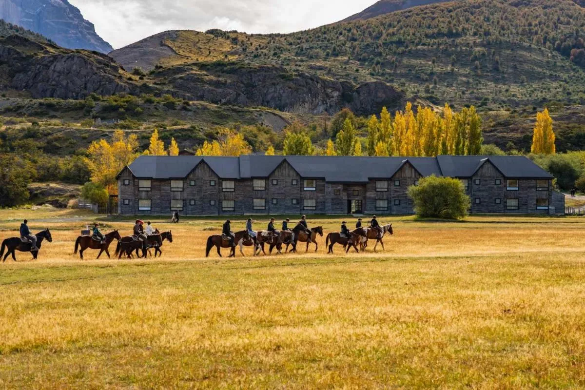 Property building in Hotel Las Torres Patagonia