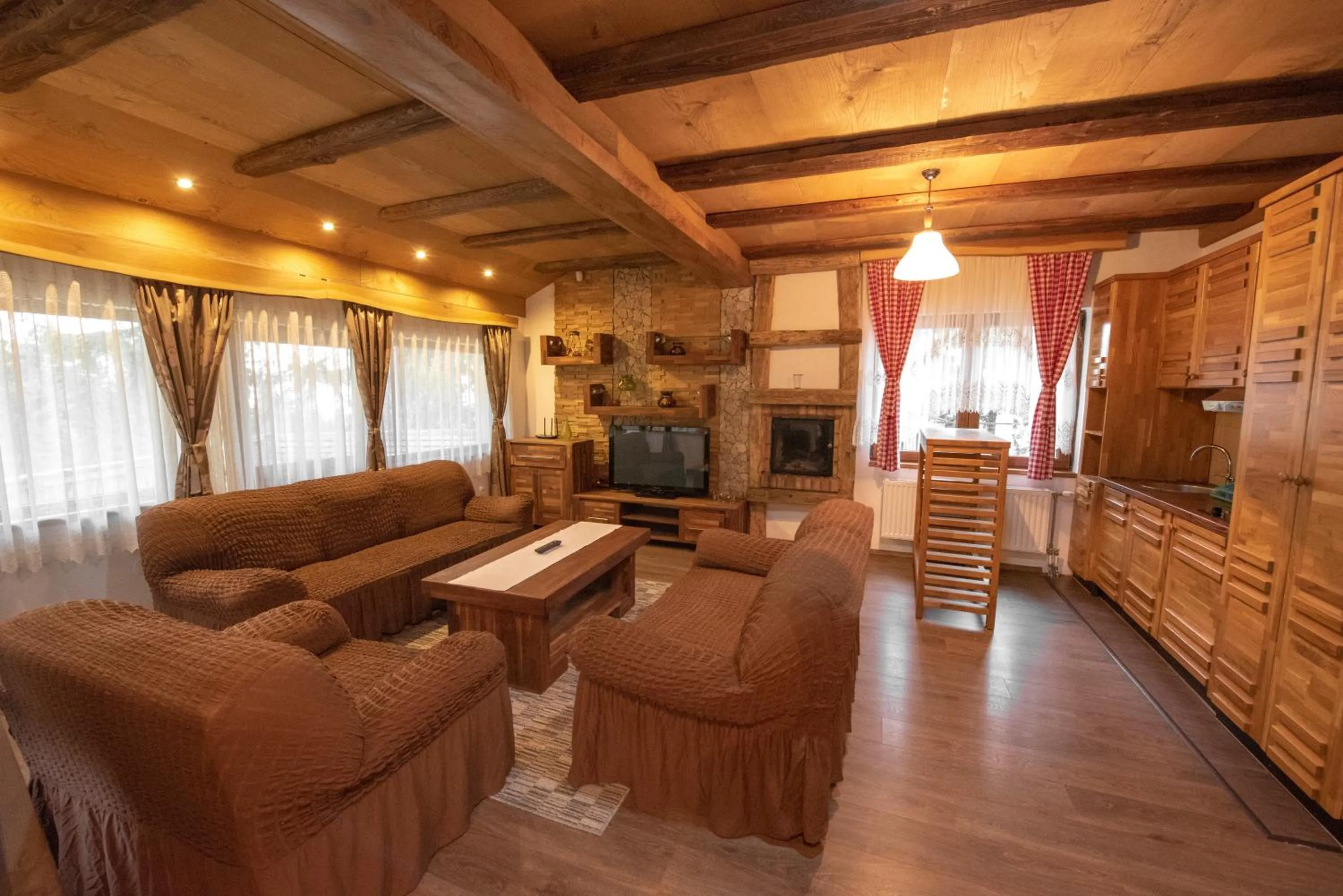 Living room in Eko-FIS Vlašić