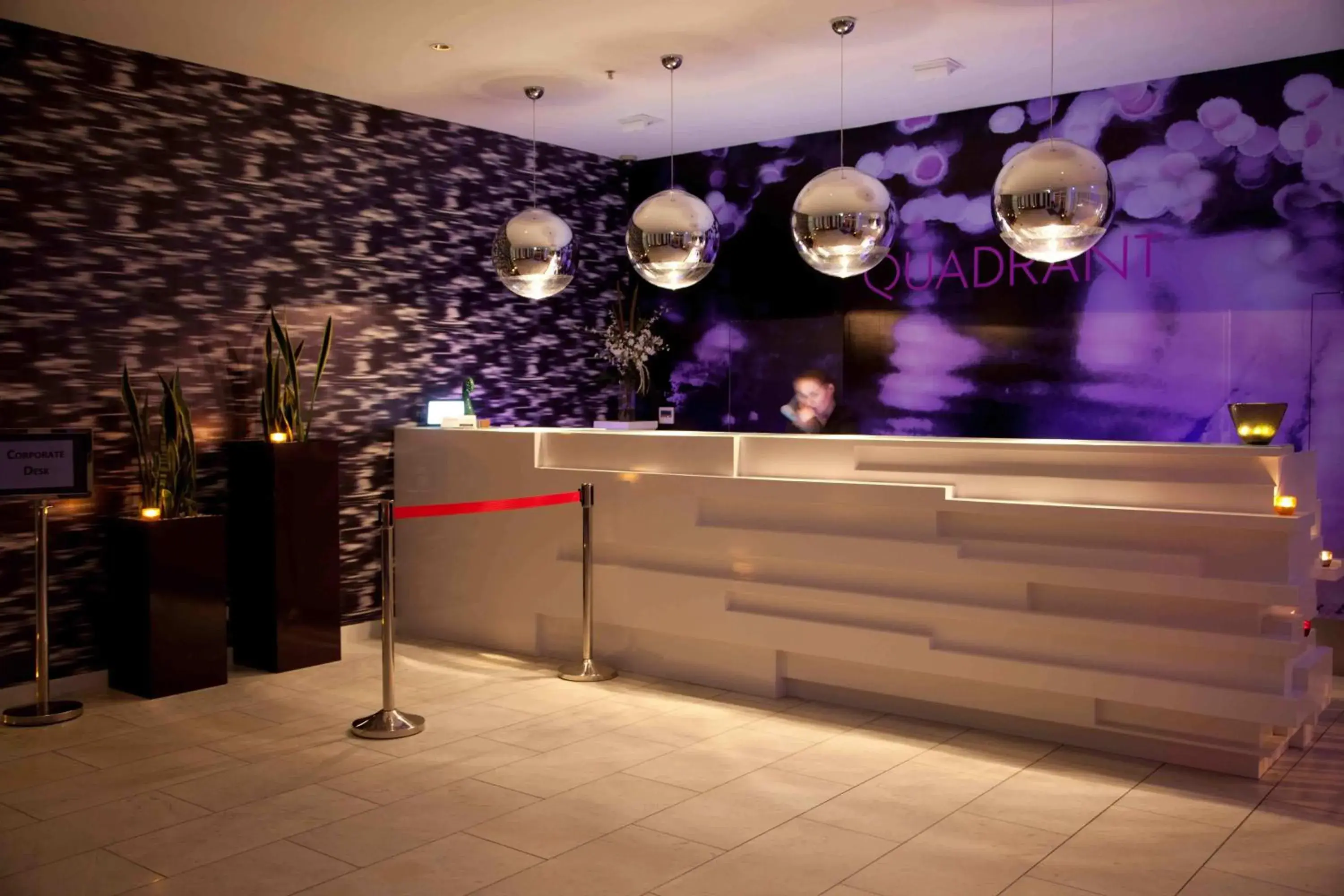 Lobby or reception in The Quadrant Hotel & Suites Lobby or reception in The Quadrant Hotel & Suites