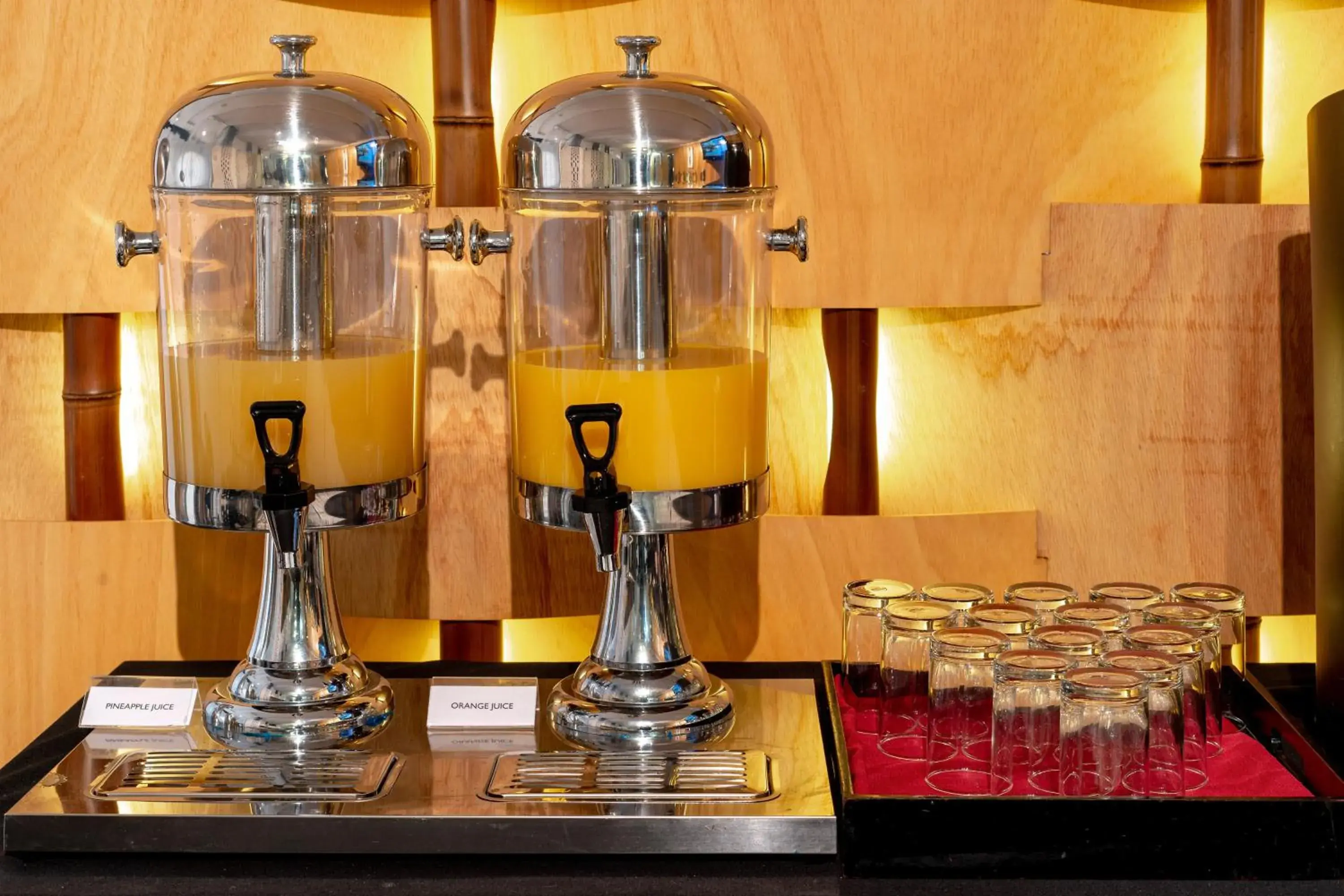 Buffet breakfast in The Quadrant Hotel & Suites Buffet breakfast in The Quadrant Hotel & Suites