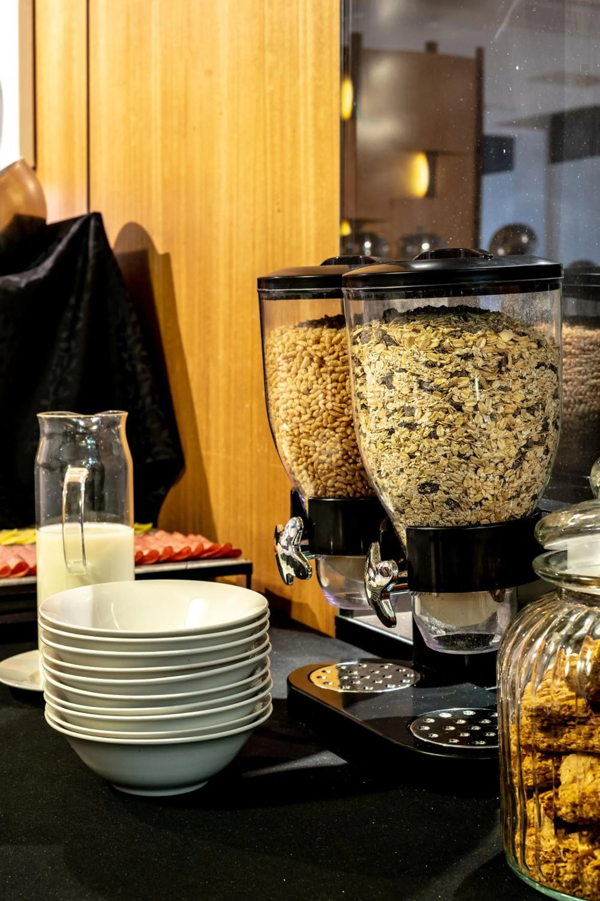 Buffet breakfast in The Quadrant Hotel & Suites