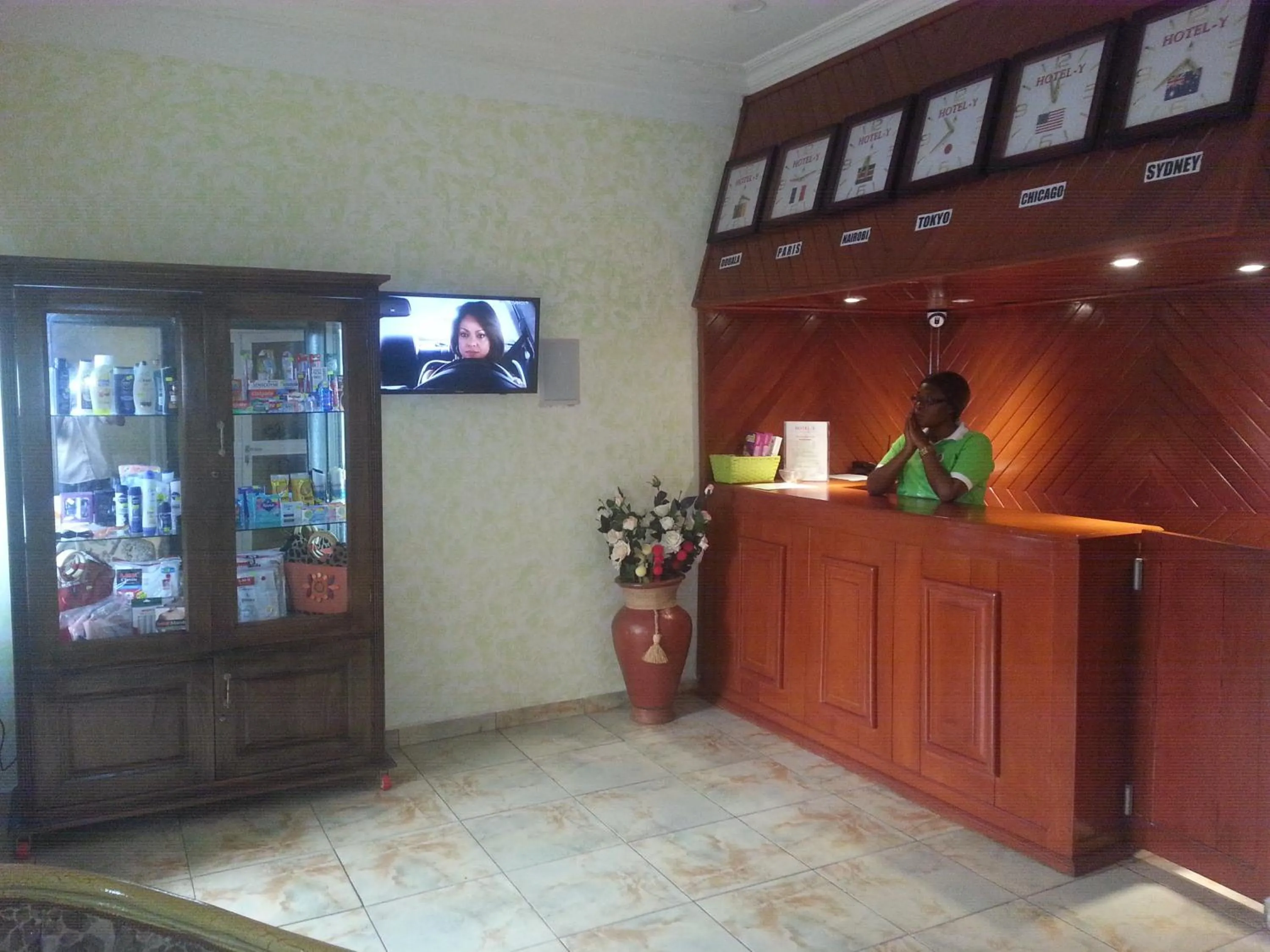 Lobby or reception in Hotel - Y