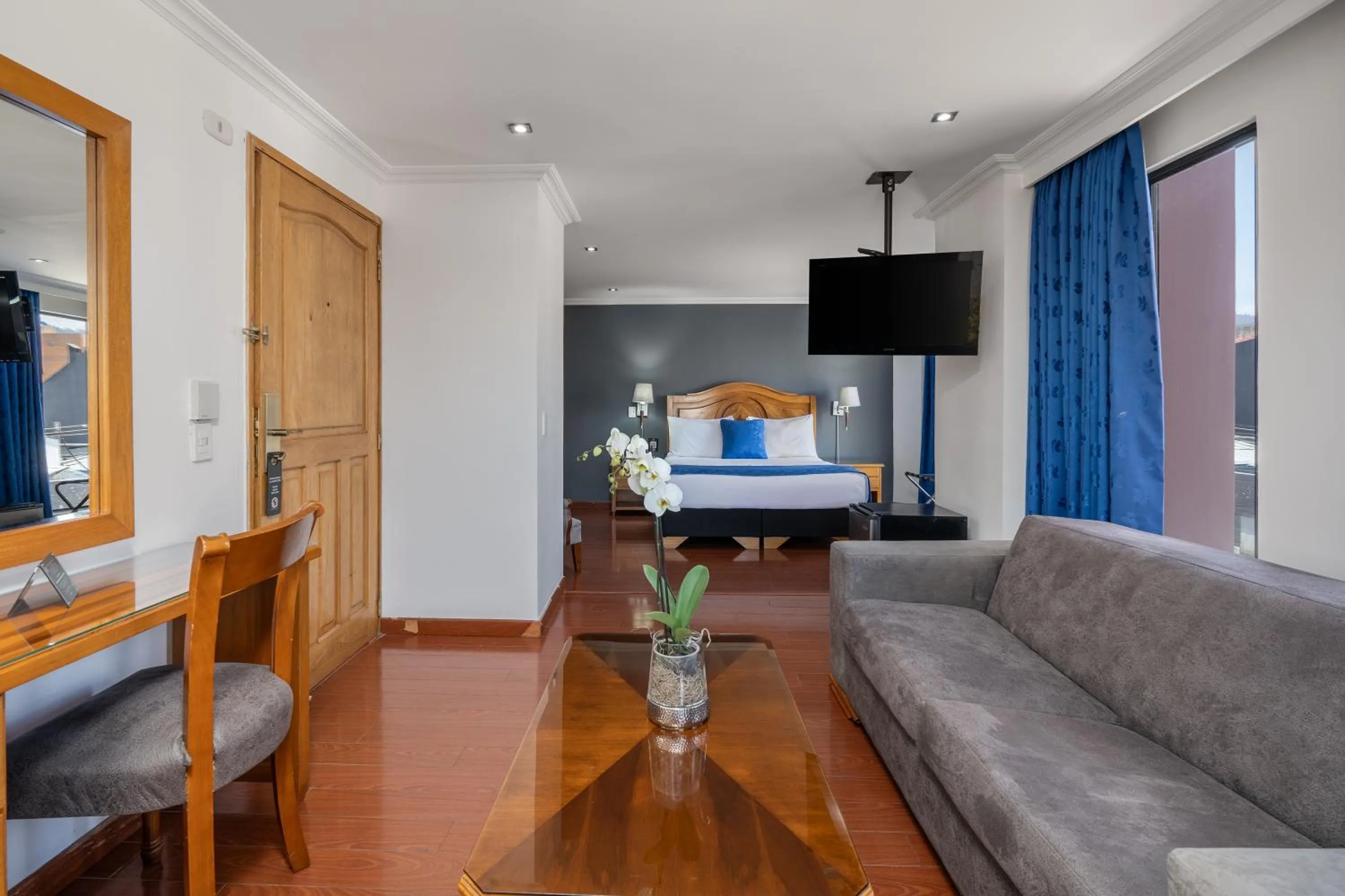 Bedroom, Bed in Hotel Egina Bogotá