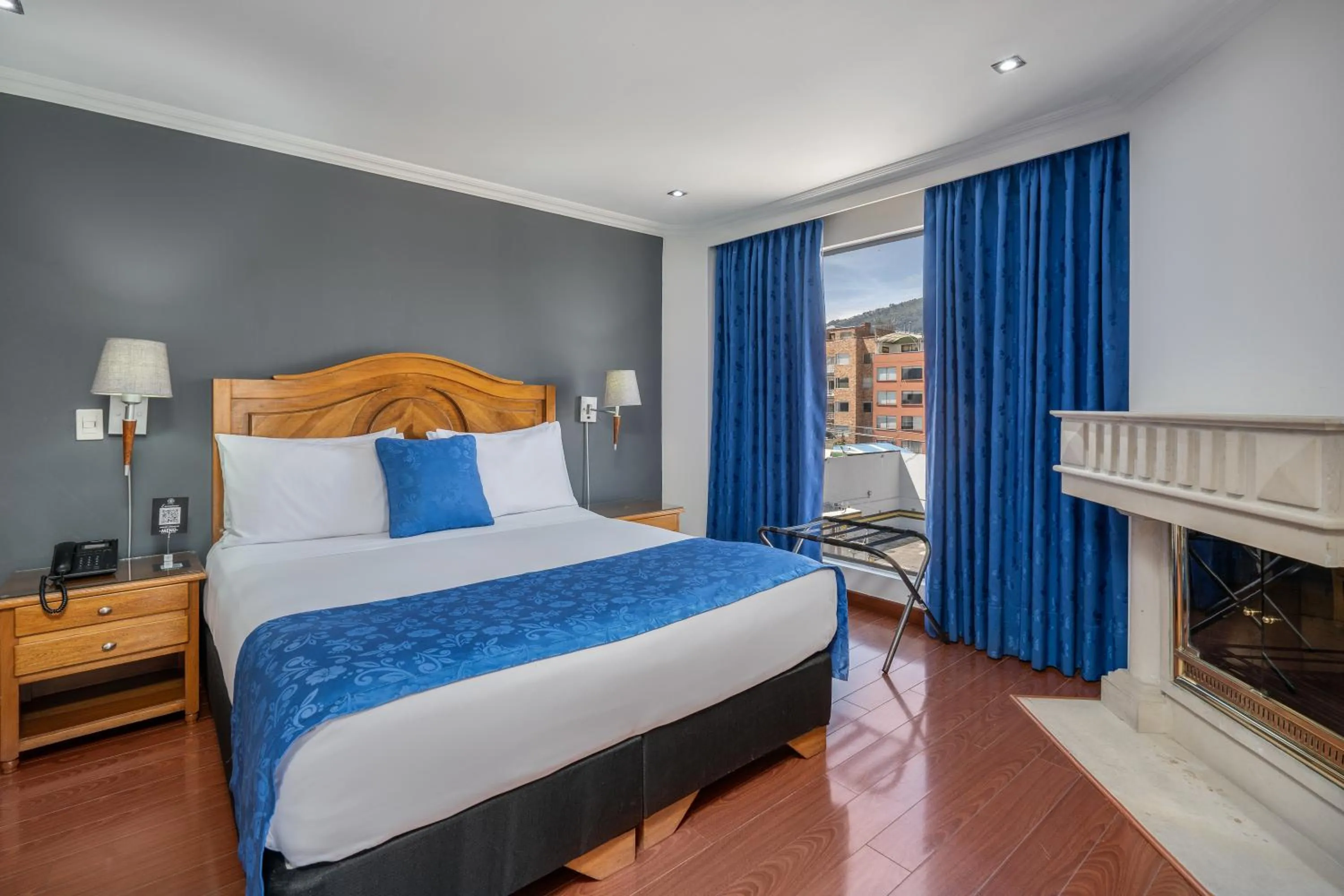 Bedroom, Bed in Hotel Egina Bogotá