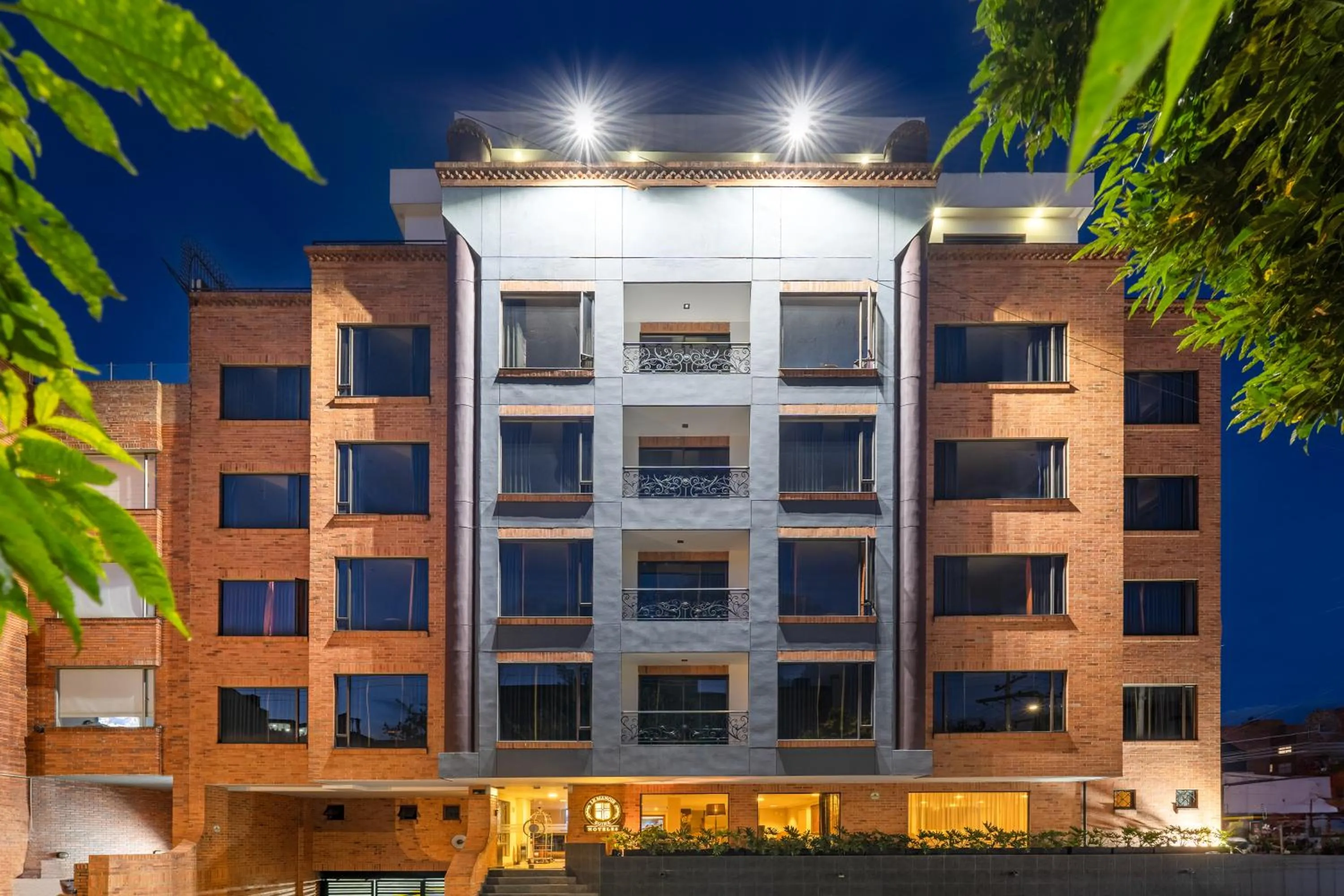 Property building in Hotel Egina Bogotá