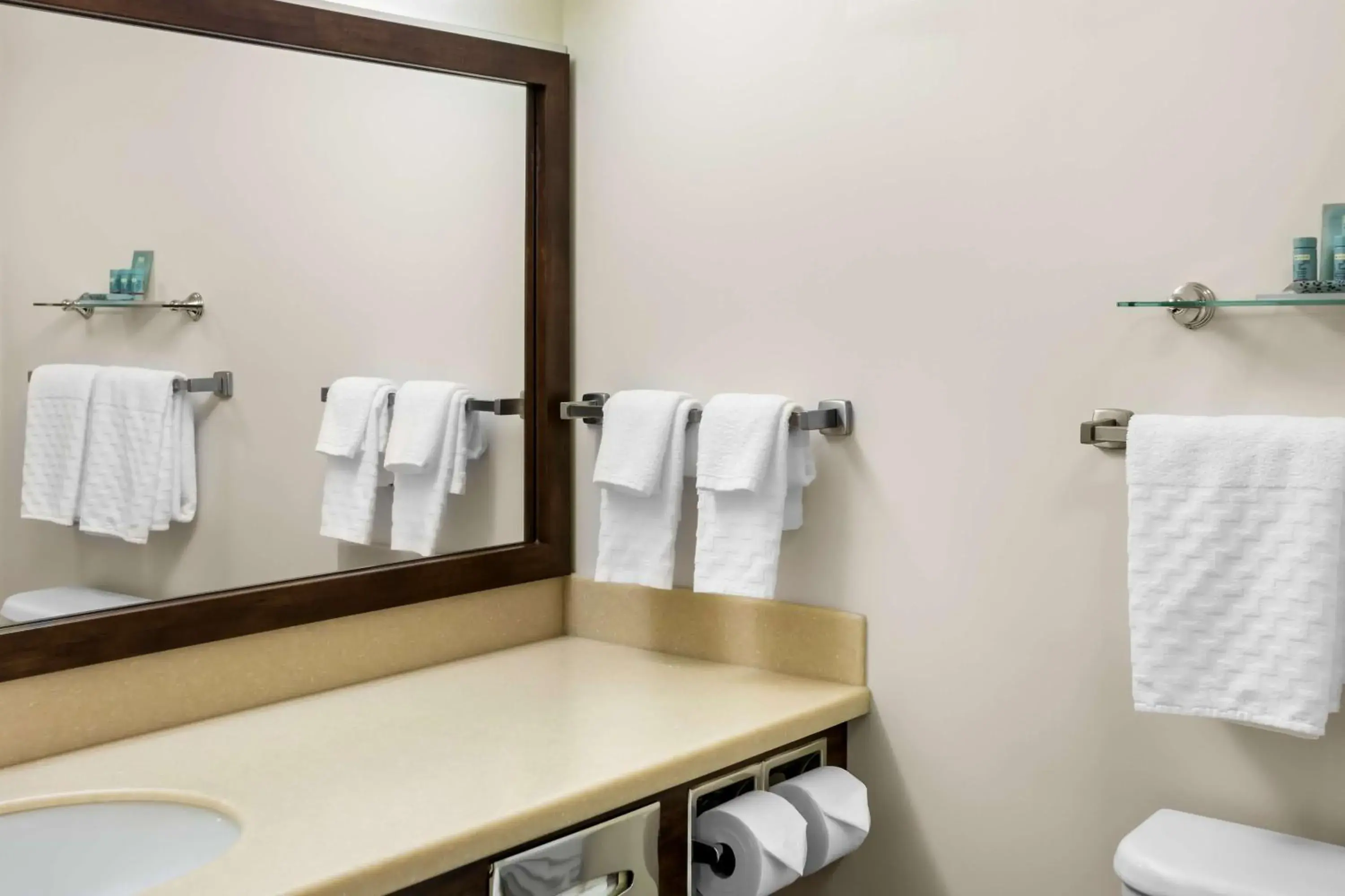 Bathroom in Best Western Thompson Bathroom in Best Western Thompson