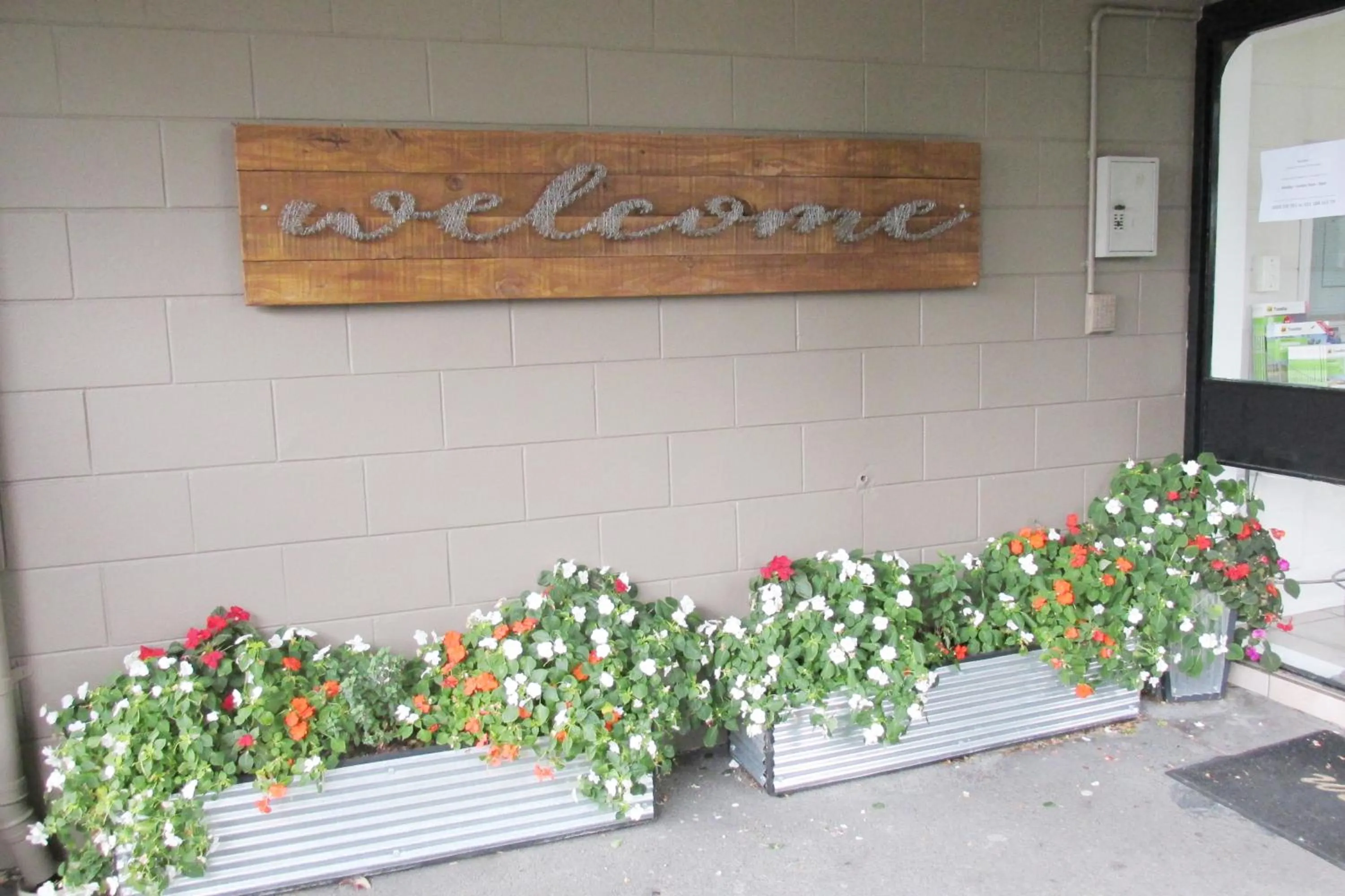 Garden in 136 On Bealey Motel