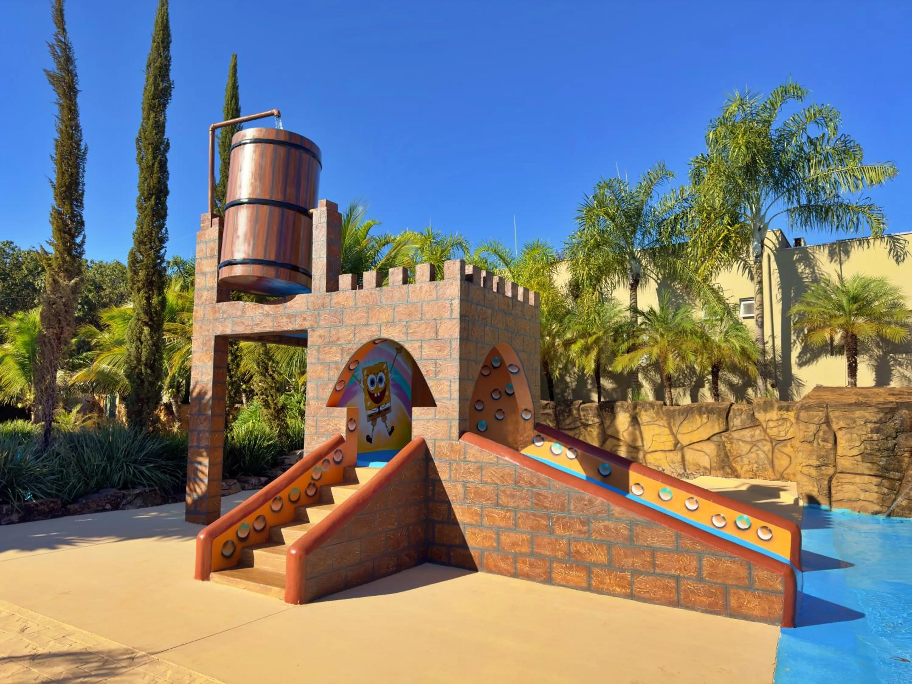 Aqua park in Hotel Dolce Dulce