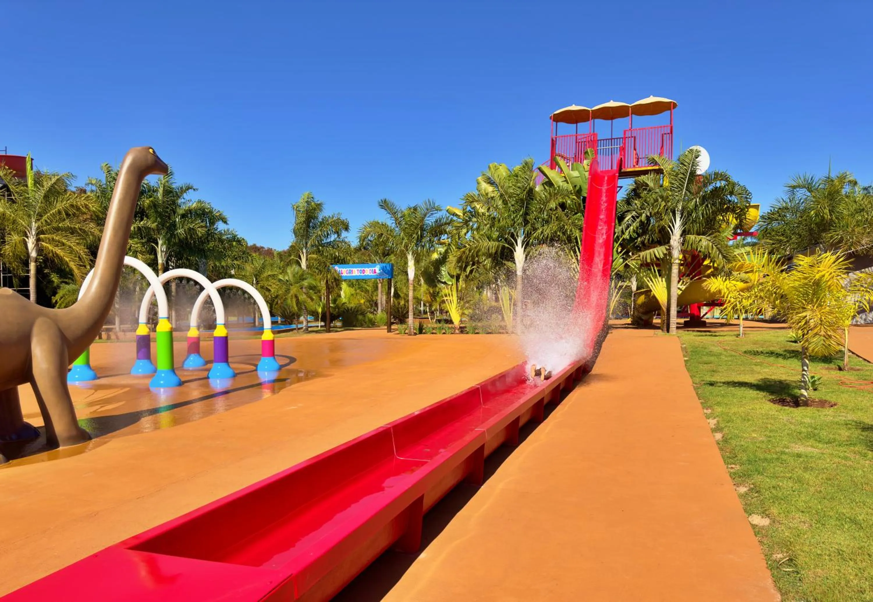 Aqua park in Hotel Dolce Dulce