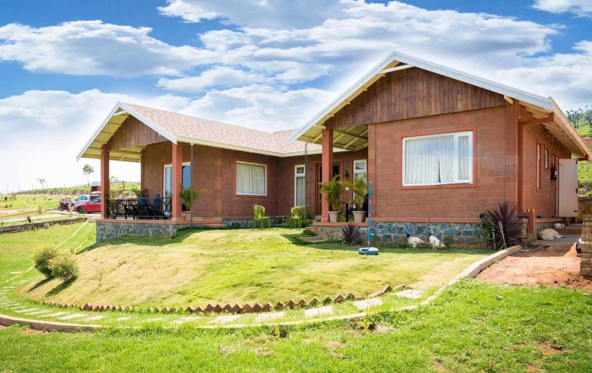 On site in The Realm