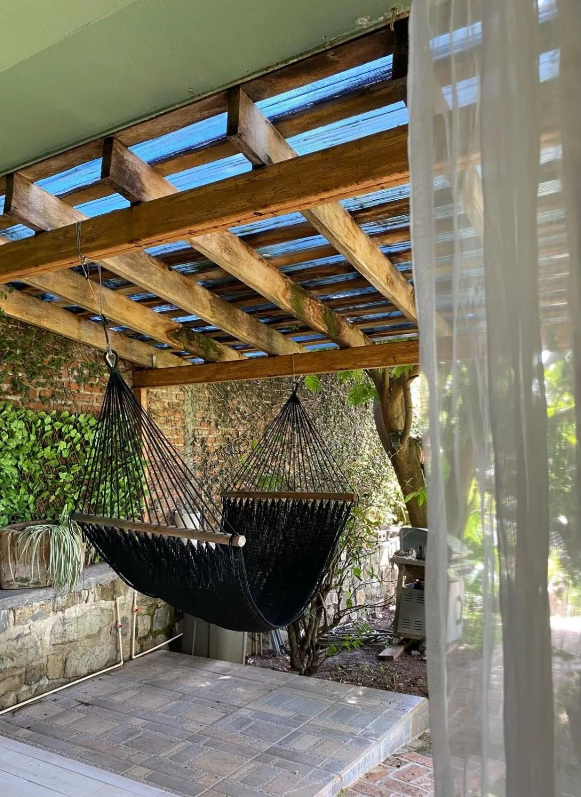 Garden view in Hacienda del Lago Boutique Hotel