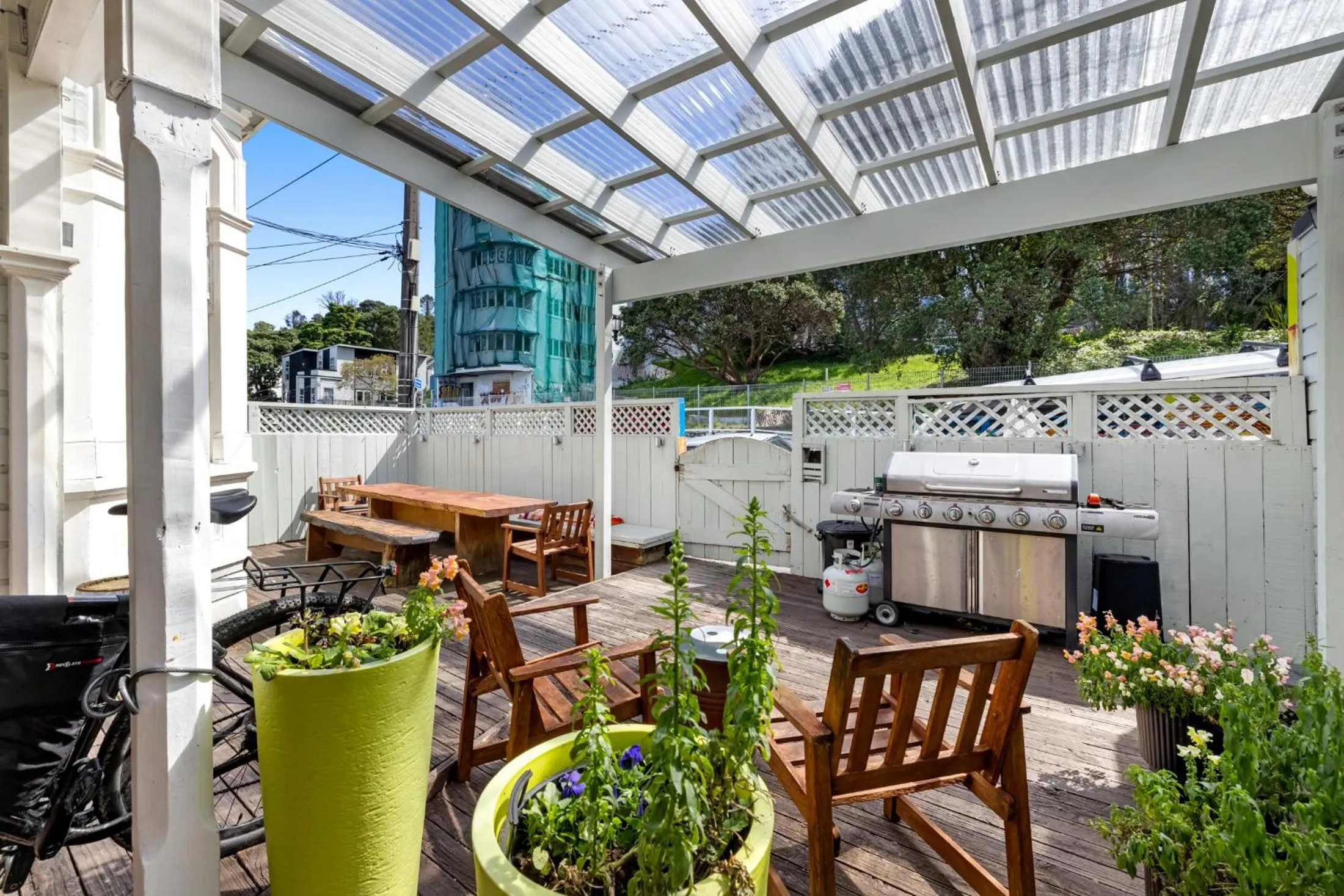 Balcony/Terrace in Worldwide Backpackers