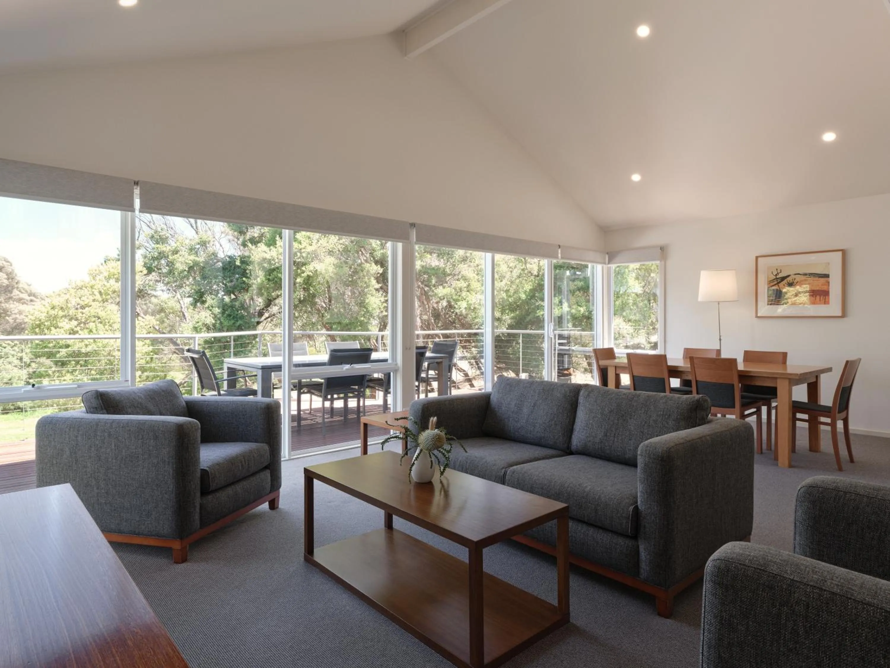 Living room in RACV Cape Schanck Resort