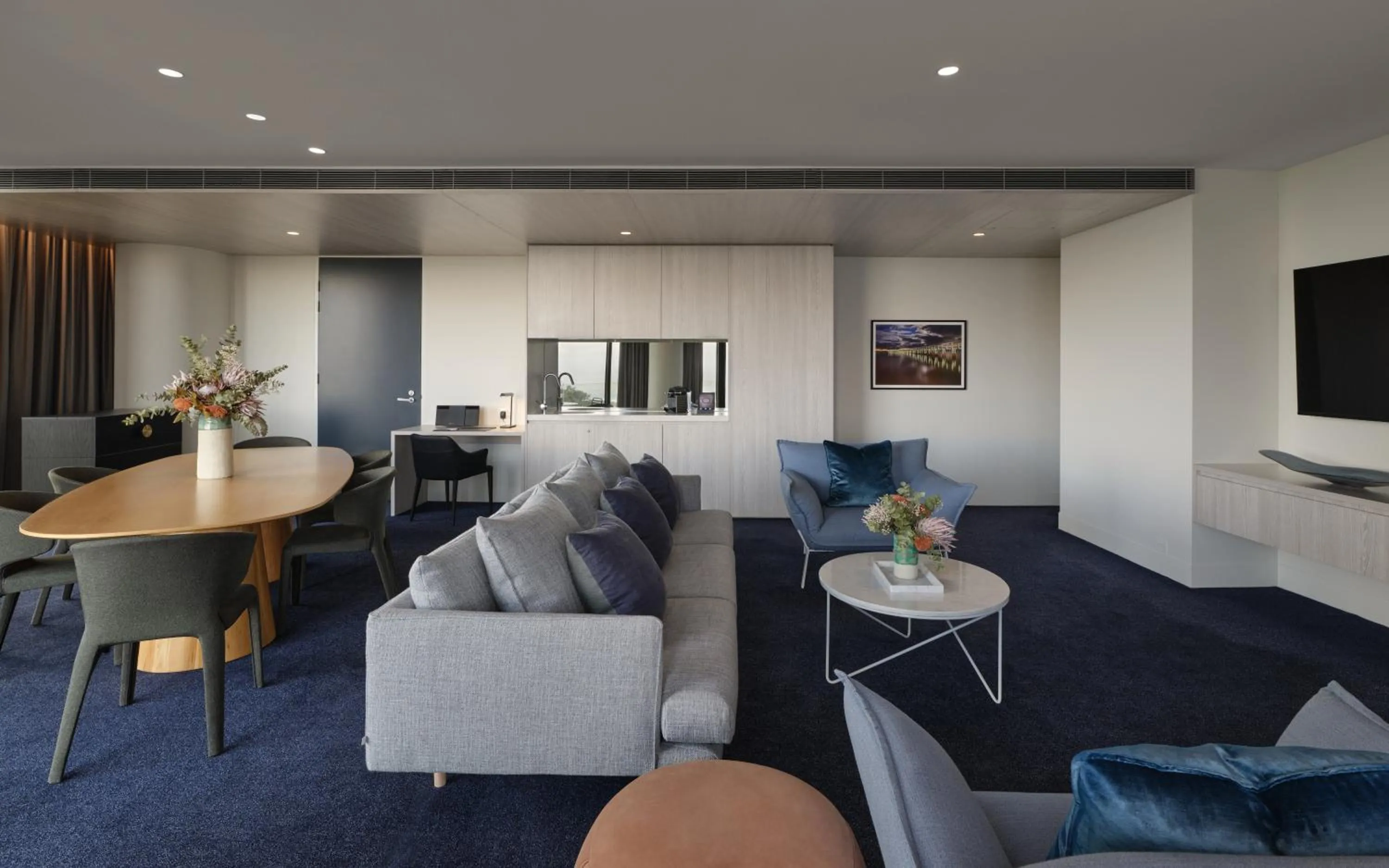 Communal lounge/ TV room in RACV Cape Schanck Resort