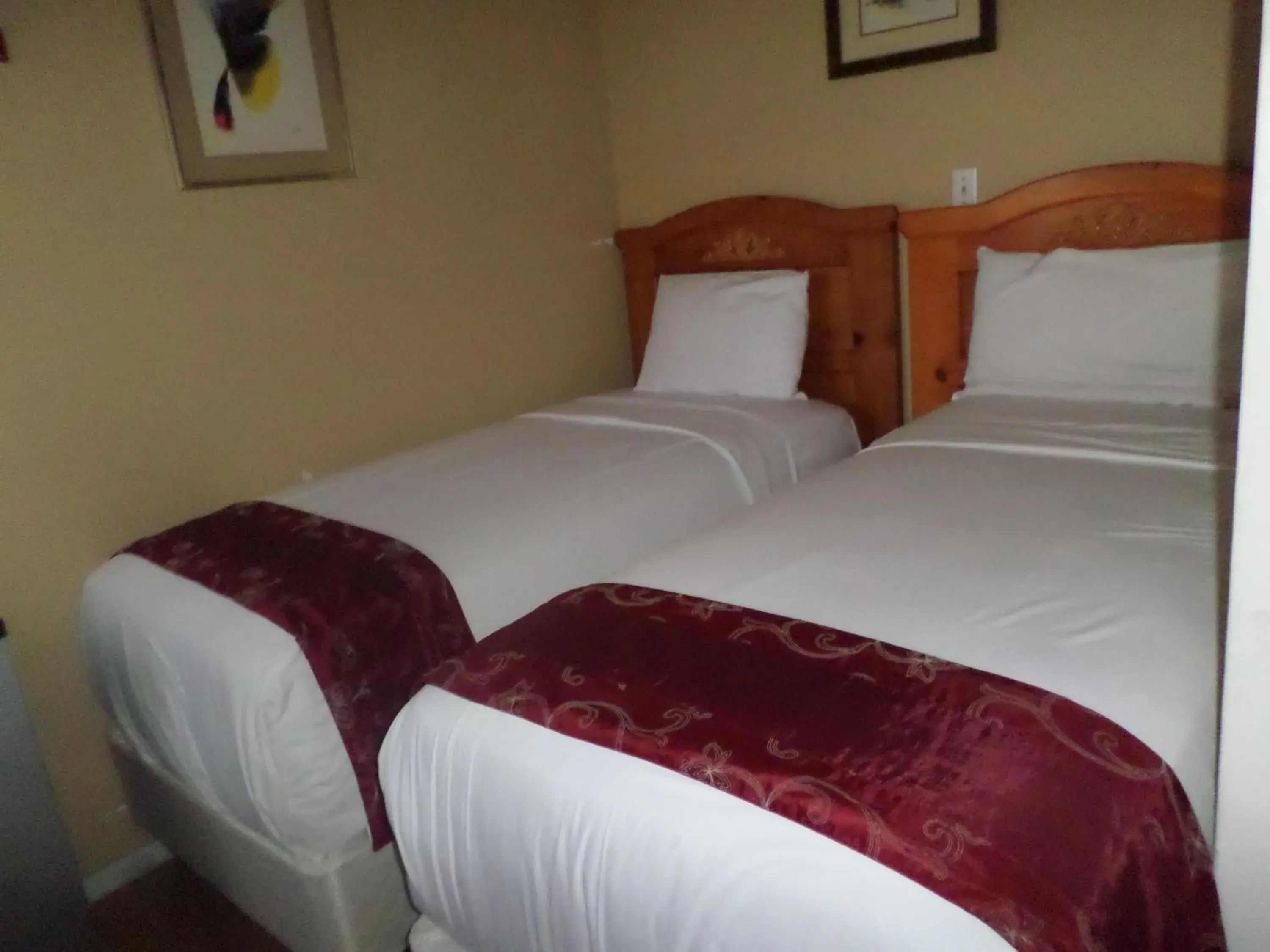 Bed in Rest Haven Motel Bed in Rest Haven Motel