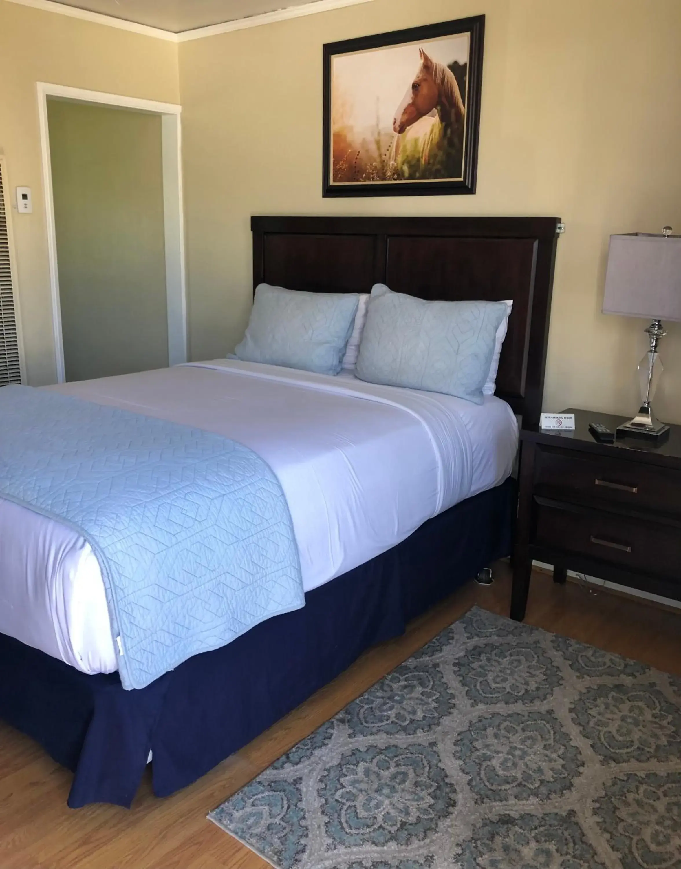 Bed in Rest Haven Motel Bed in Rest Haven Motel