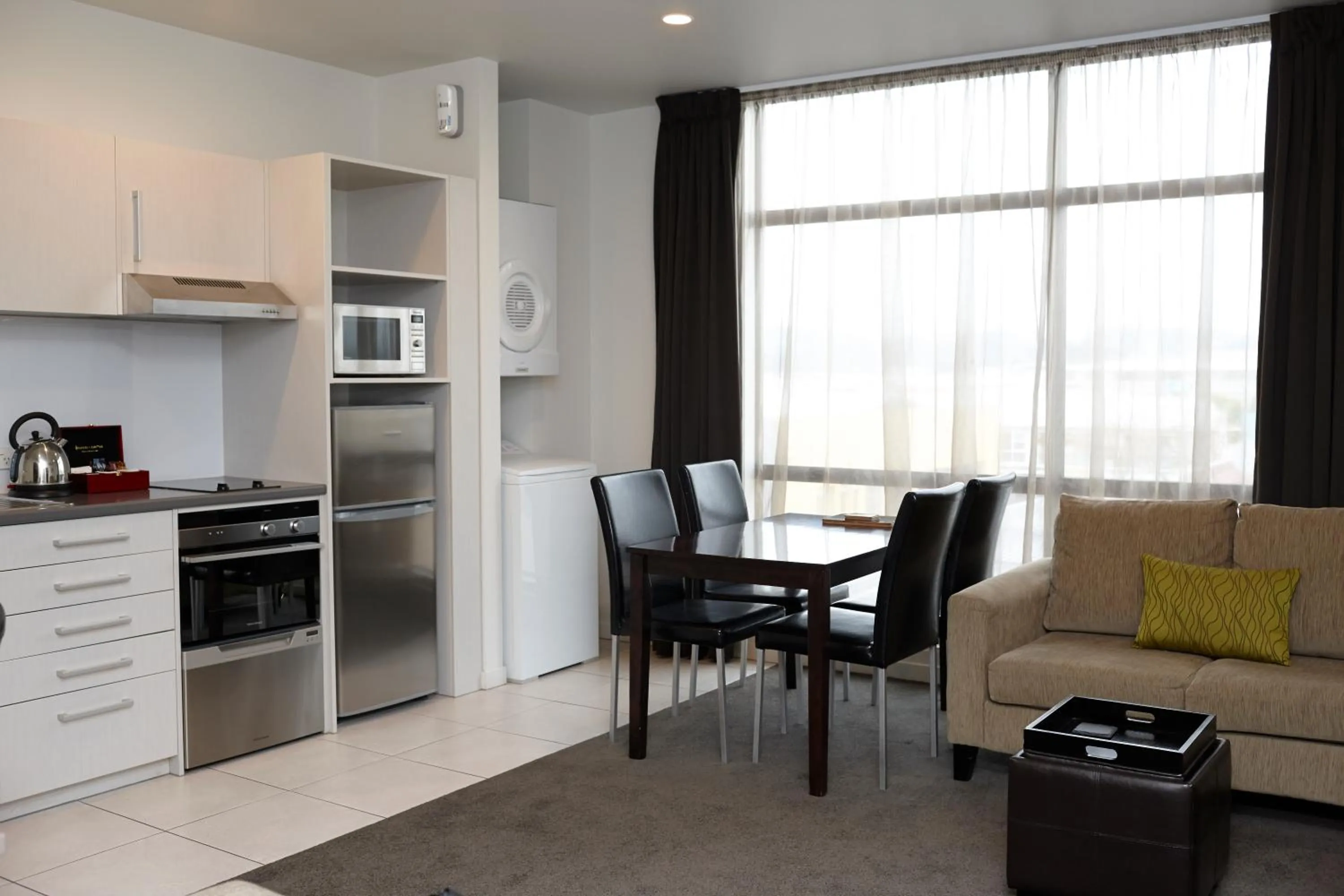 Kitchen or kitchenette in Quest Rotorua Central