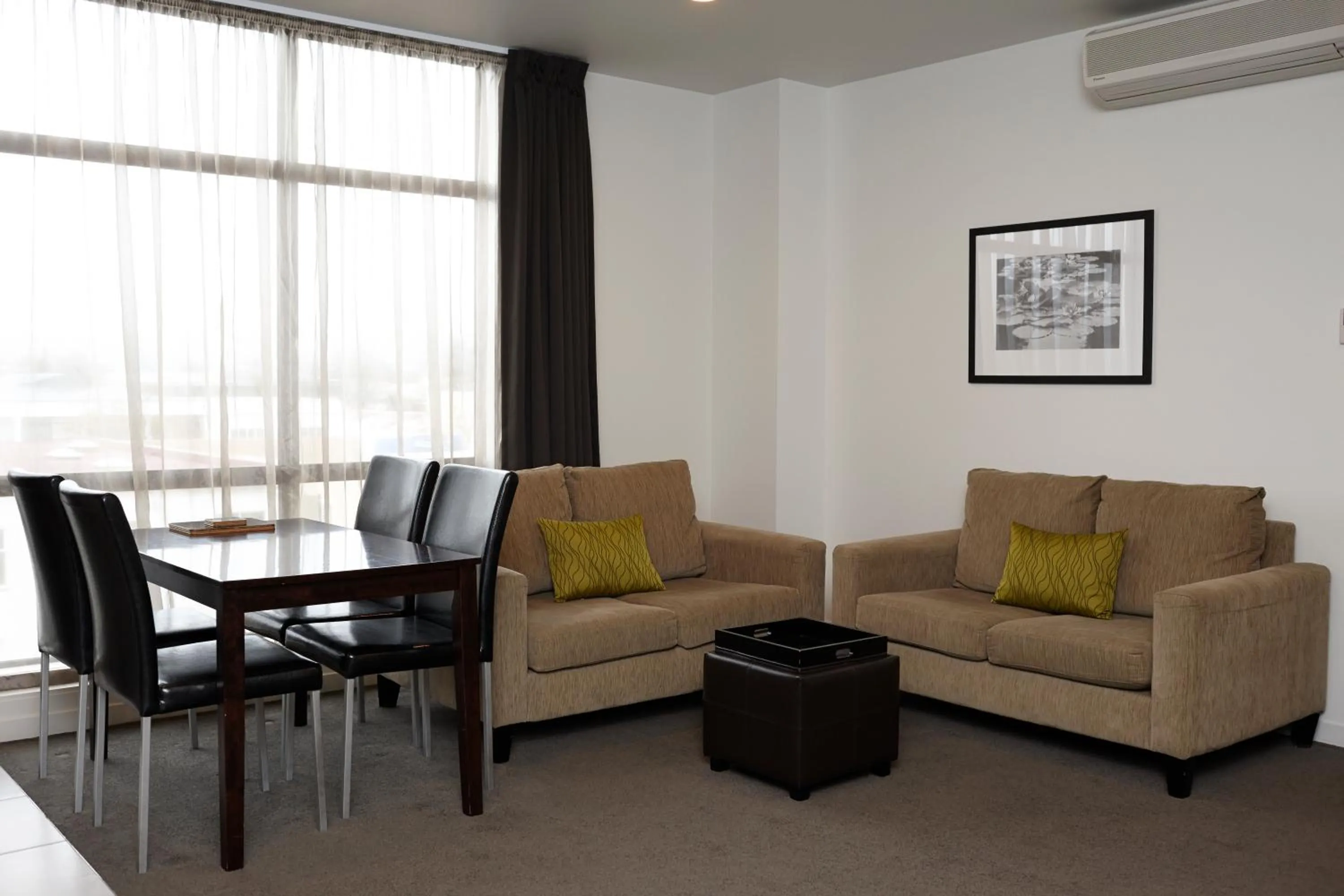 Living room in Quest Rotorua Central