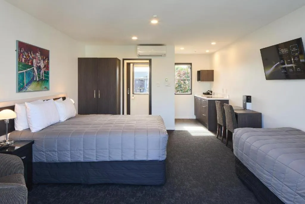 Bed in Pavilions Hotel