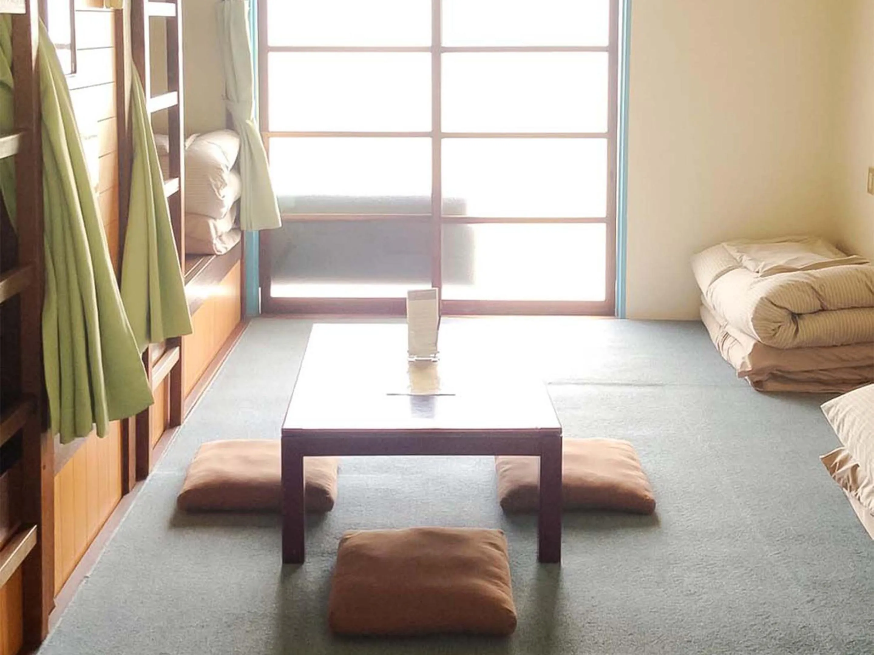 Photo of the whole room in Amanohashidate Youth Hostel
