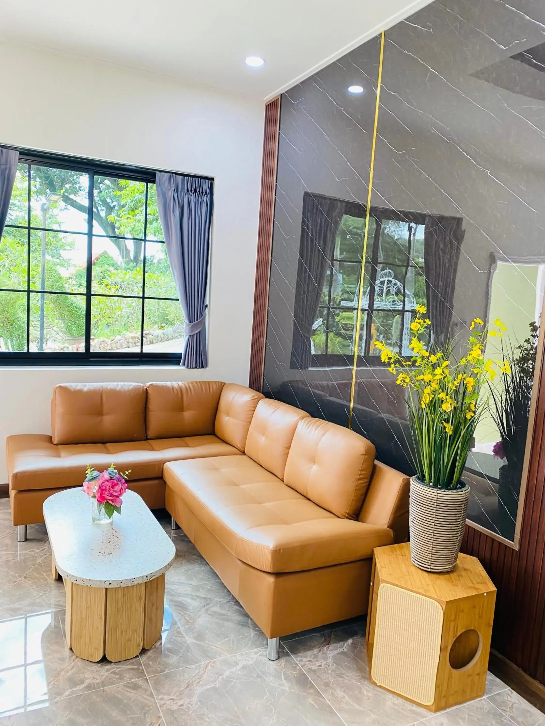 Living room in Siray Green Resort Living room in Siray Green Resort