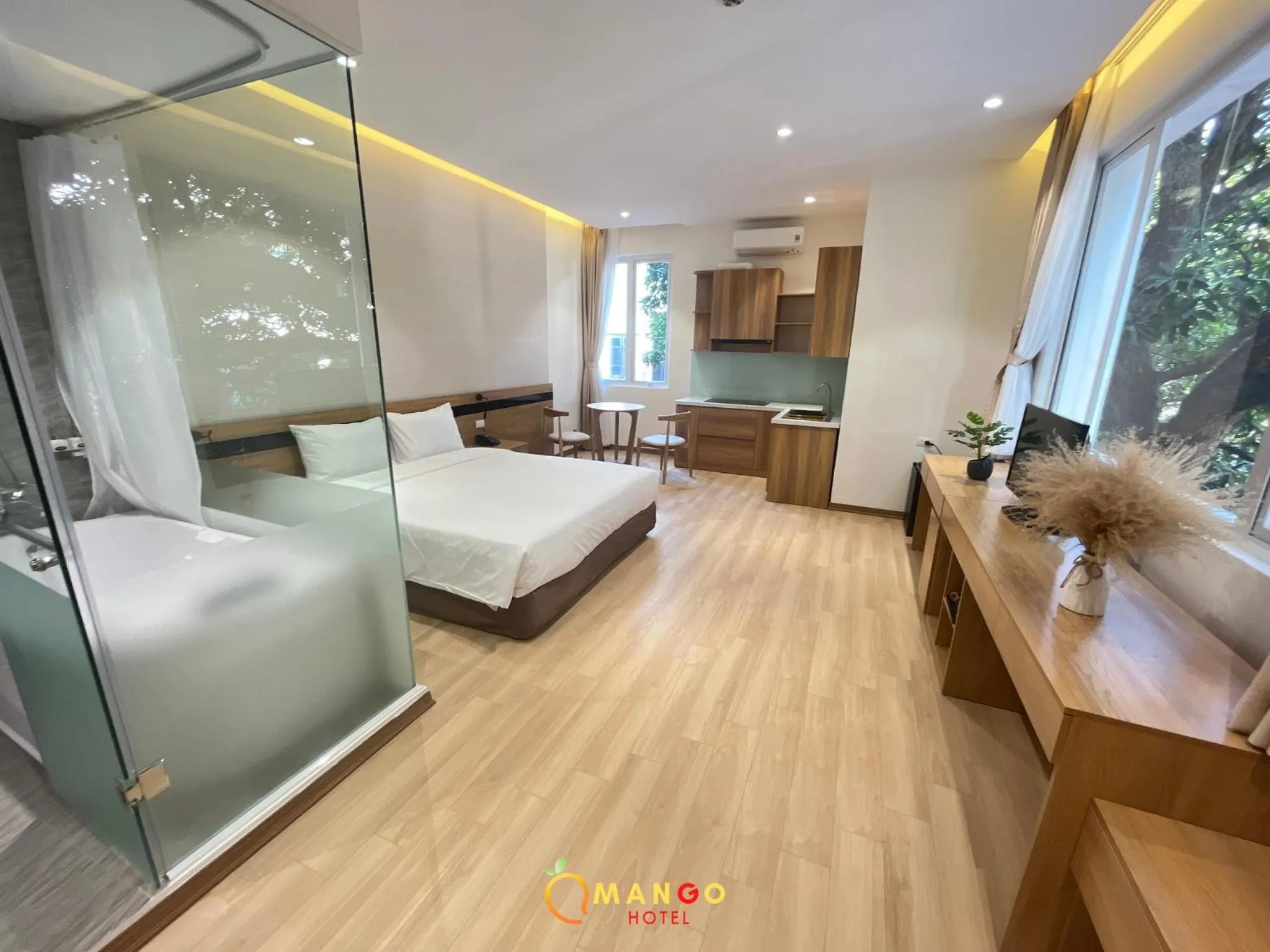 Bed in Mango Hotel - Ha Noi Railway station