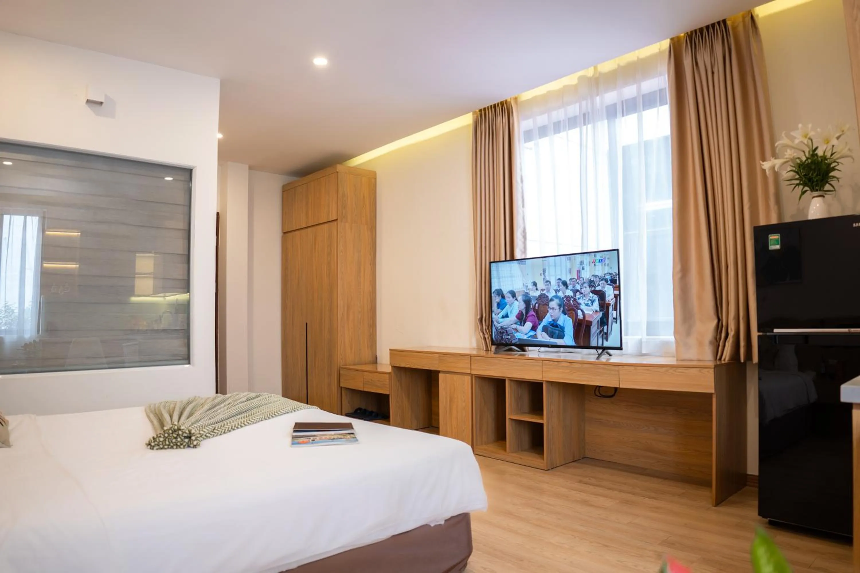 Bed in Mango Hotel - Ha Noi Railway station