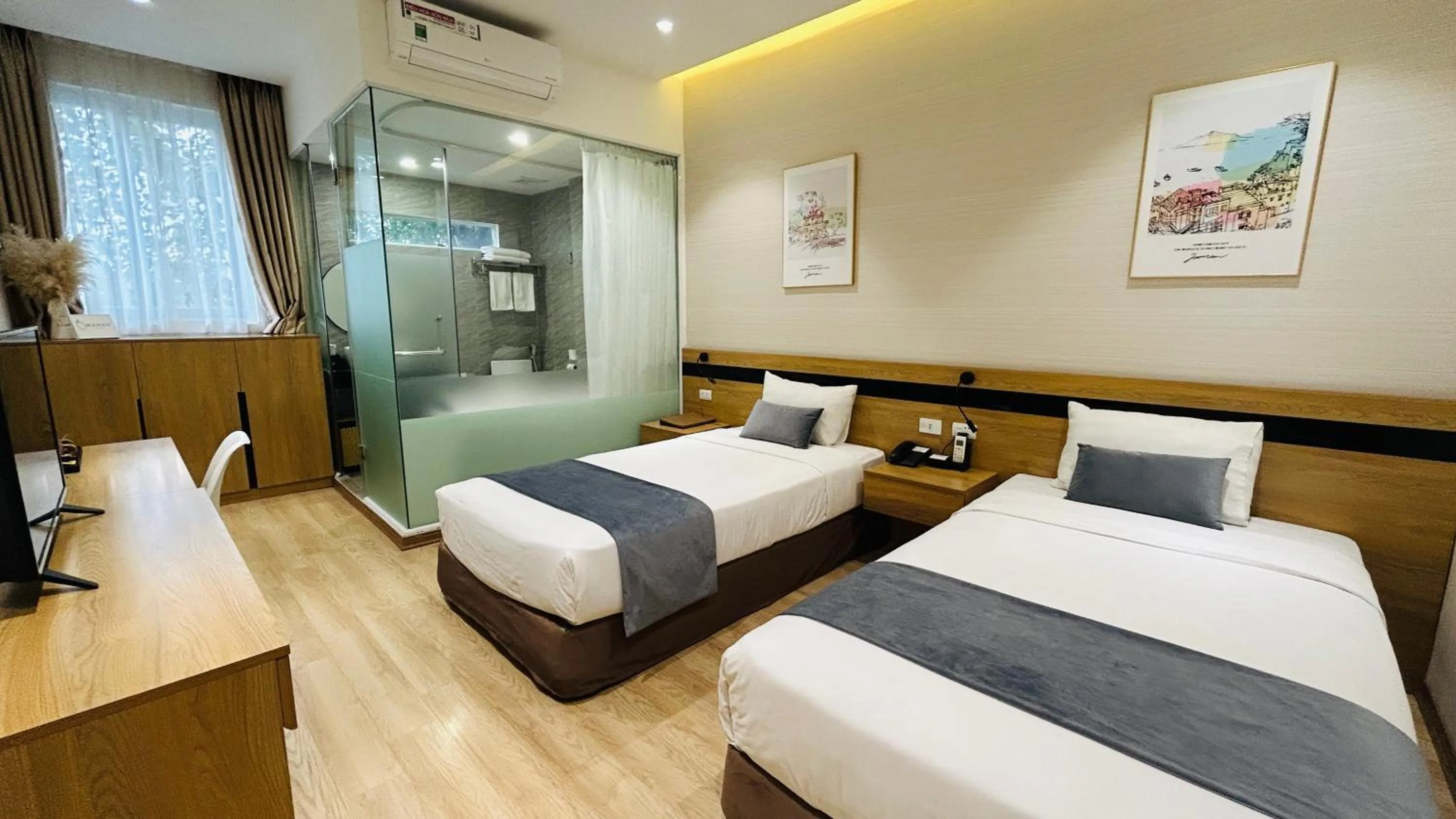 Bed in Mango Hotel - Ha Noi Railway station