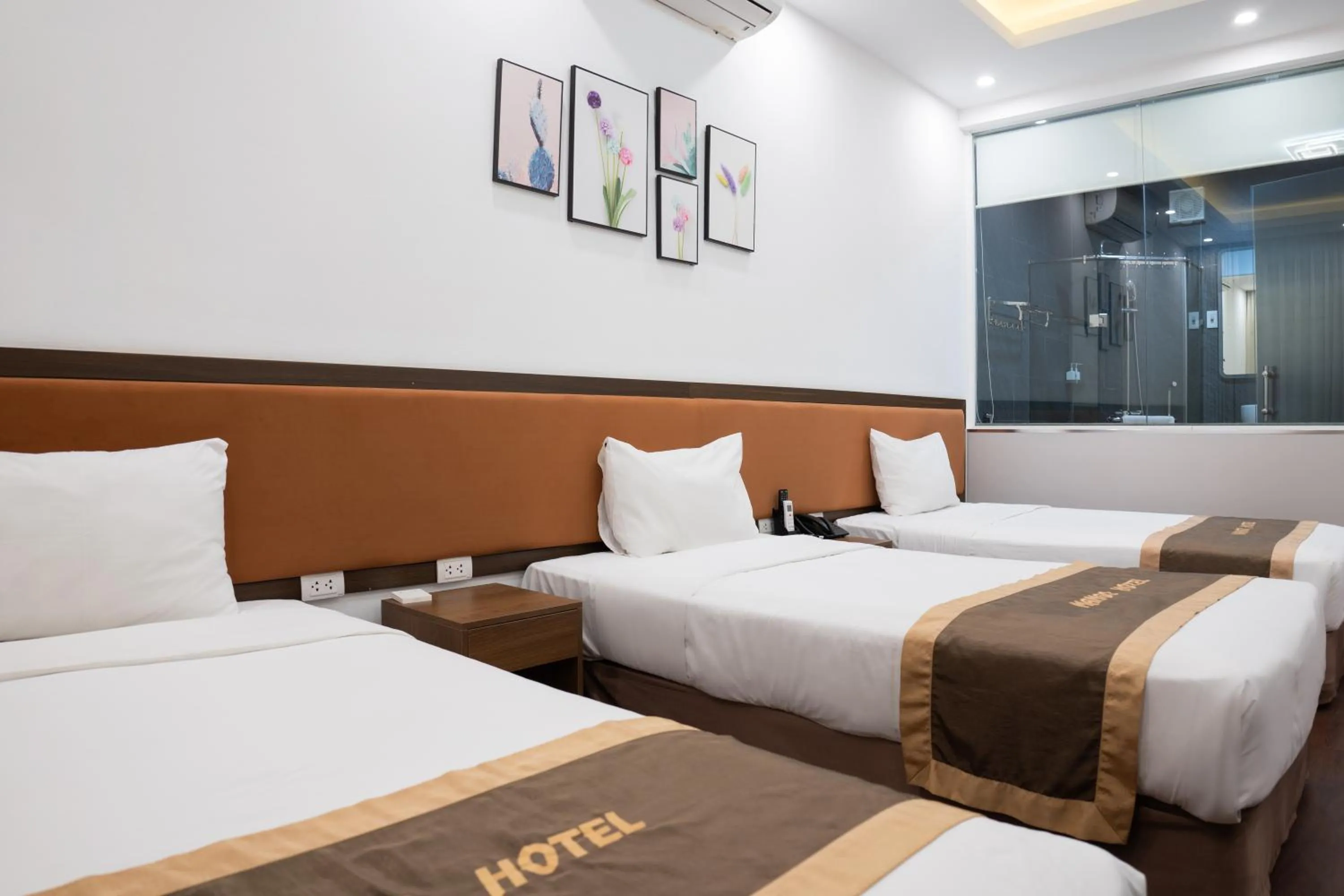 Bed in Mango Hotel - Ha Noi Railway station