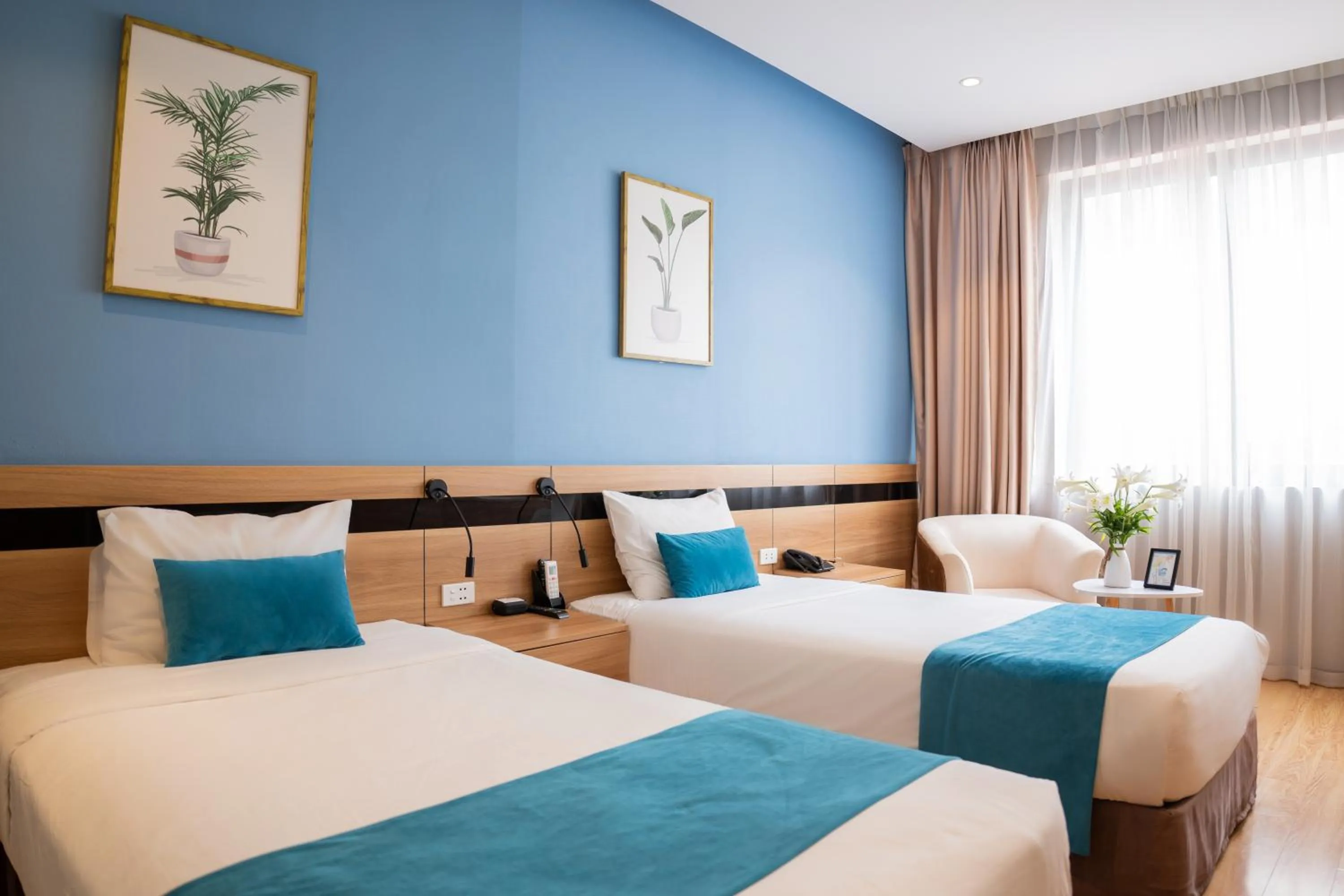 Bed in Mango Hotel - Ha Noi Railway station