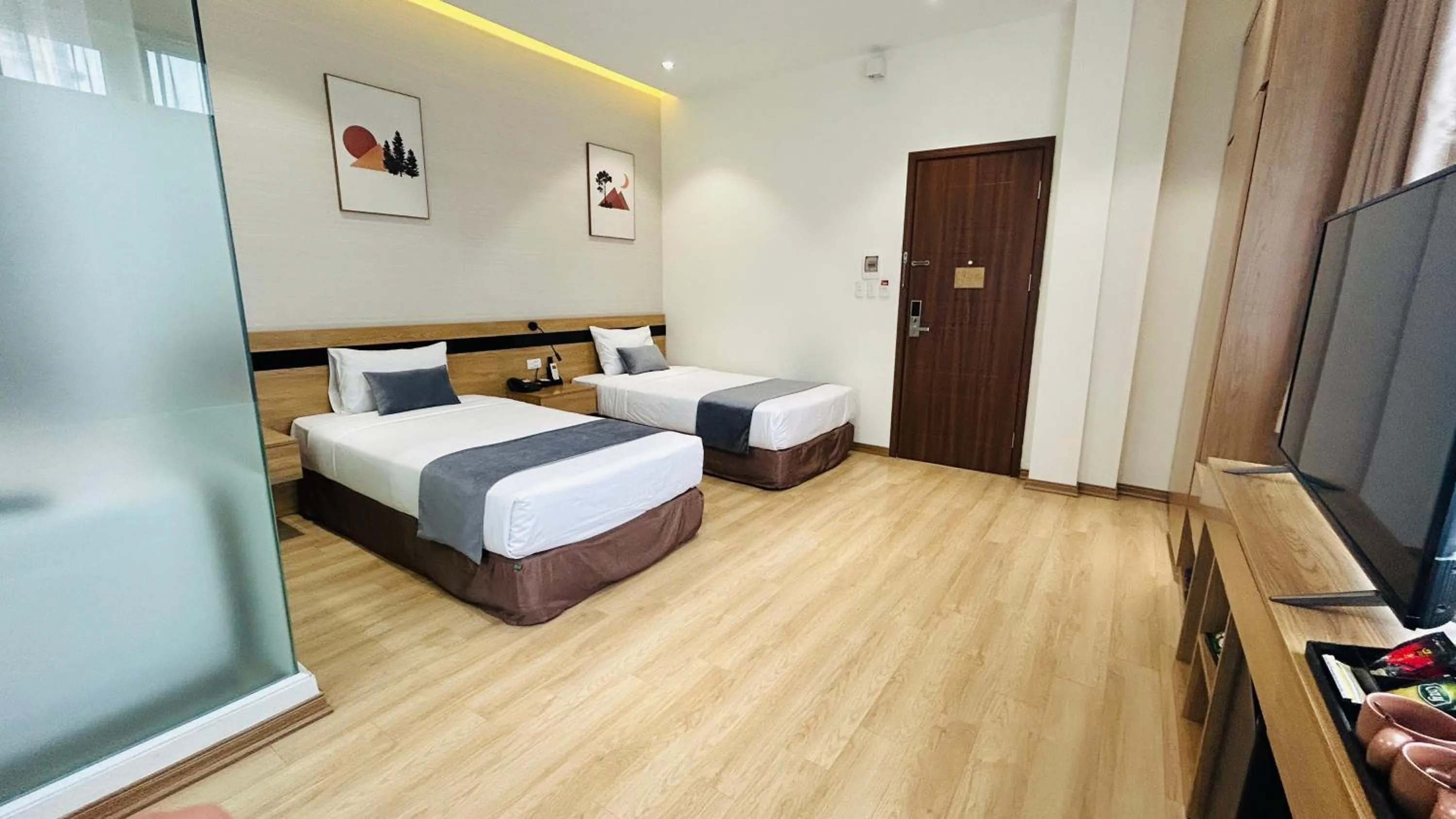 Bed in Mango Hotel - Ha Noi Railway station