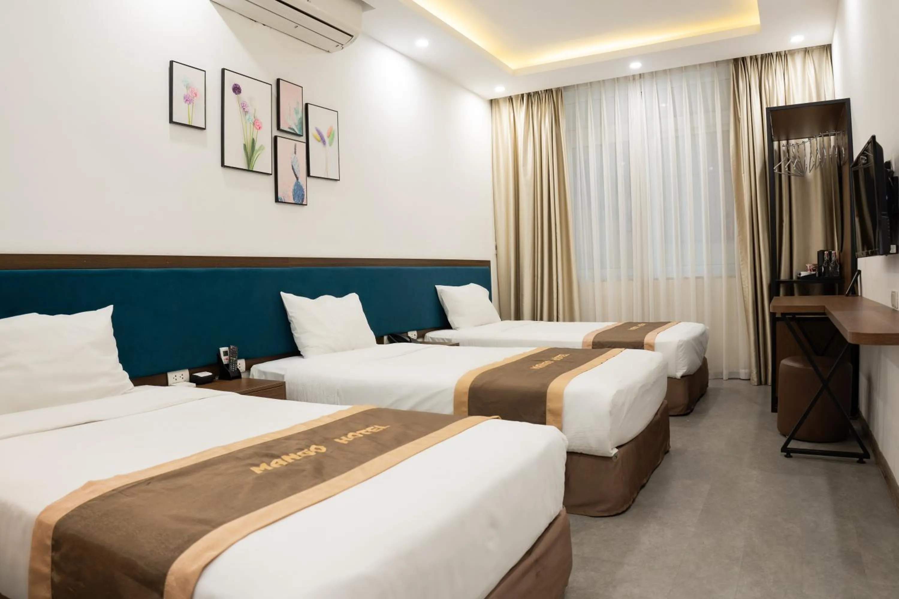 Bed in Mango Hotel - Ha Noi Railway station
