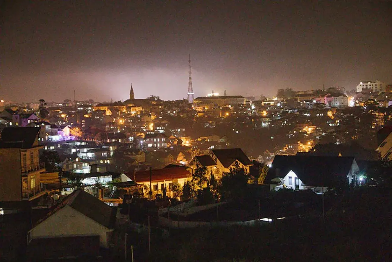 City view in An Garden Dalat City view in An Garden Dalat