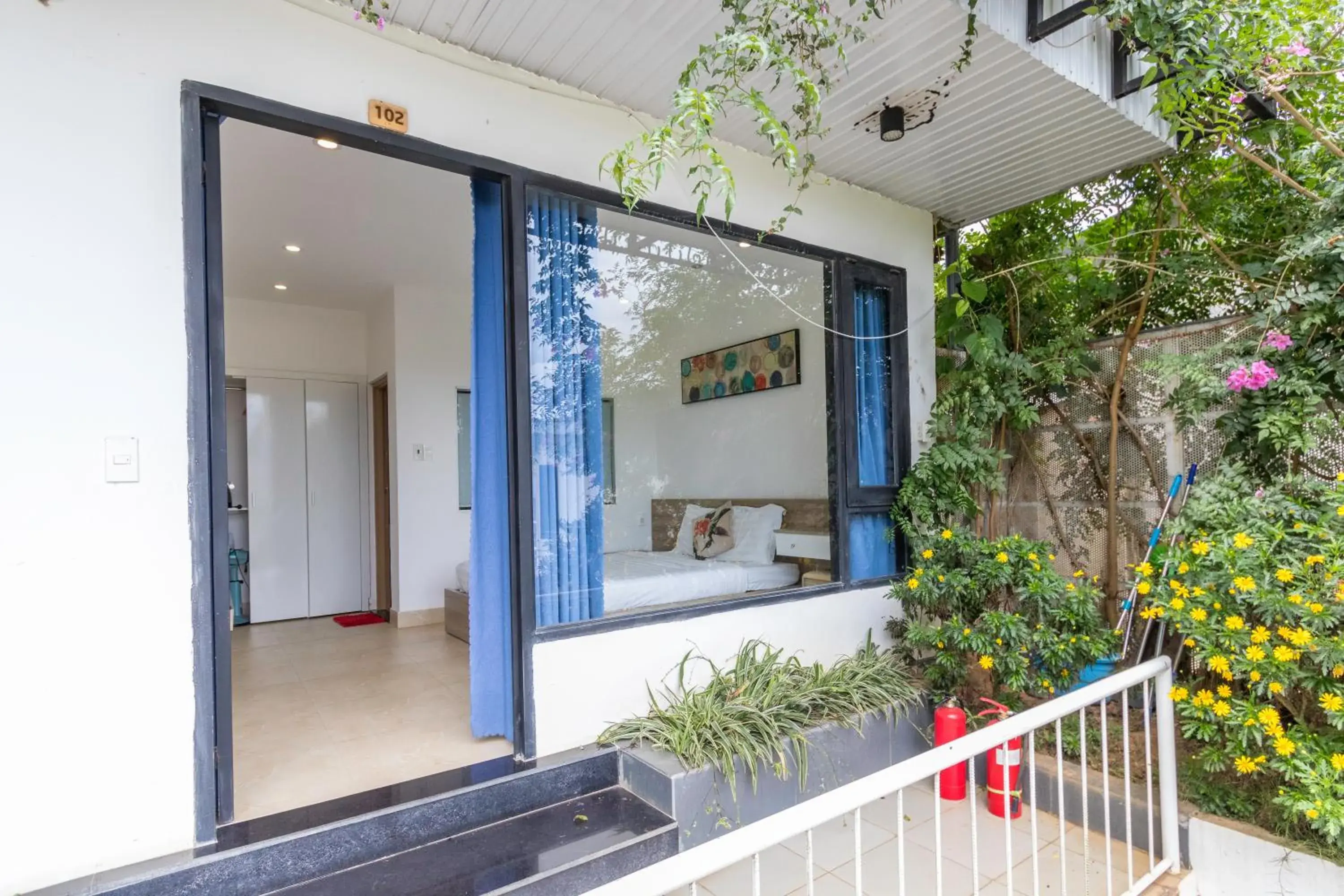 Balcony/Terrace in An Garden Dalat Balcony/Terrace in An Garden Dalat