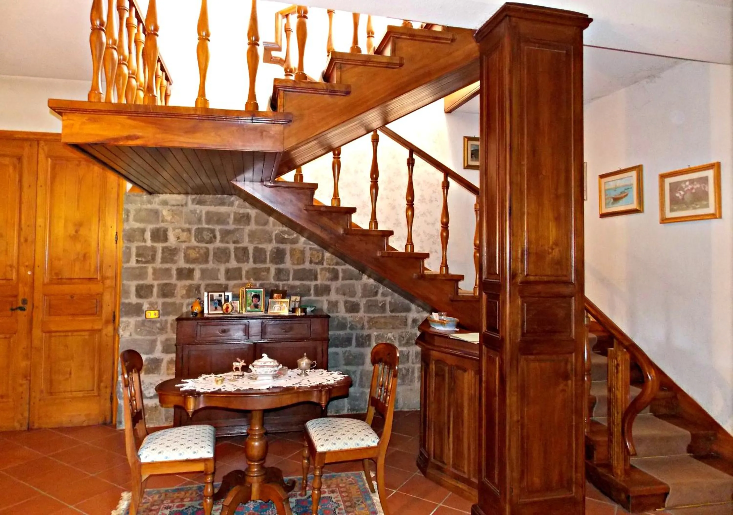 Living room in Villa Cristina