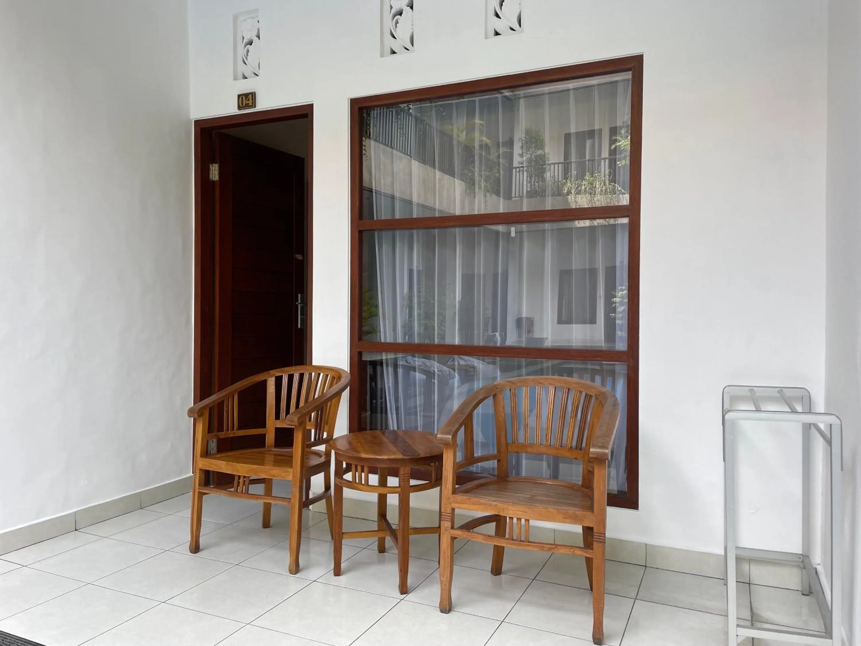 Balcony/Terrace in Seminyak Point Guest House