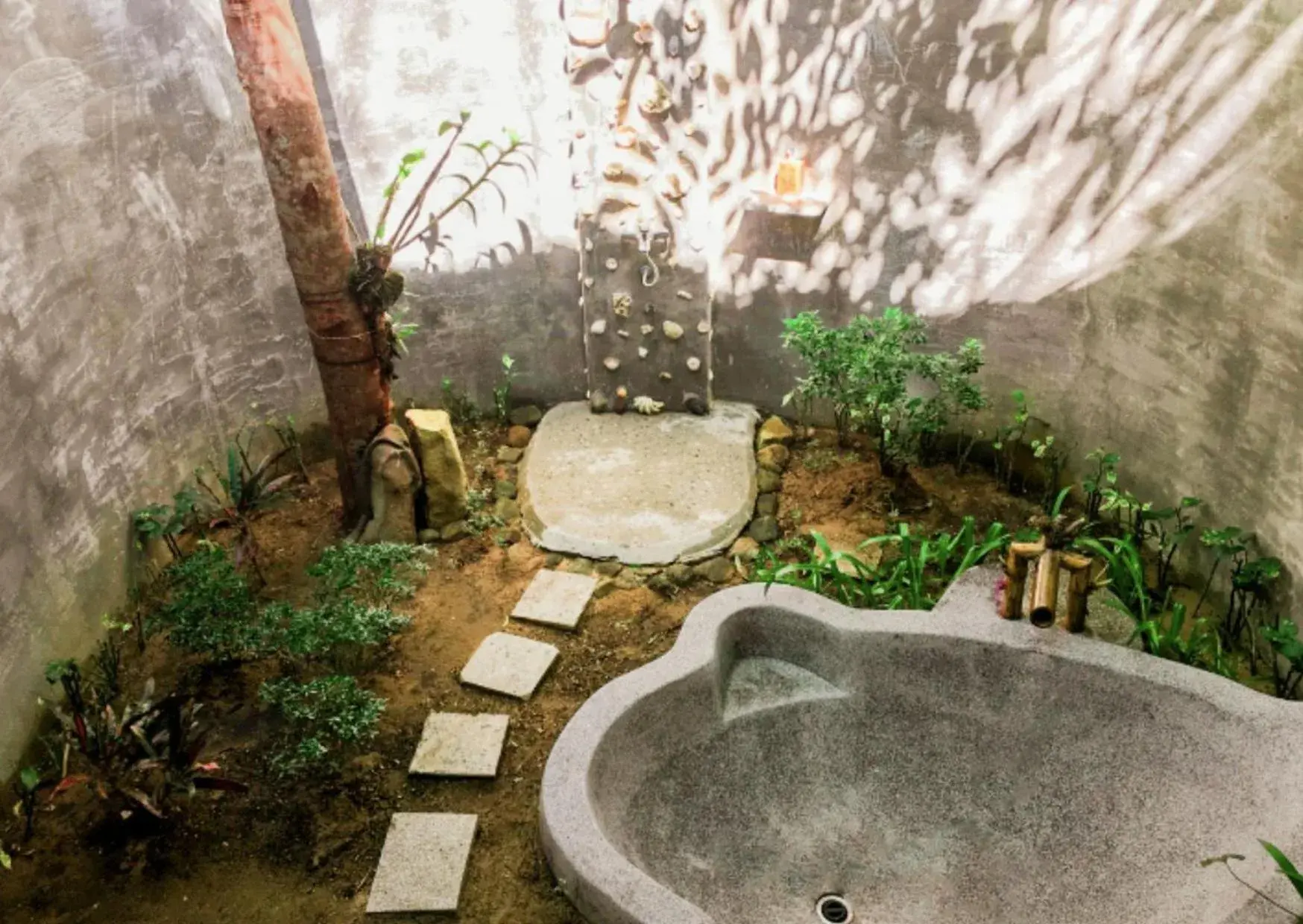 Double Room with Sea View in Bamboo Cottages Double Room with Sea View in Bamboo Cottages