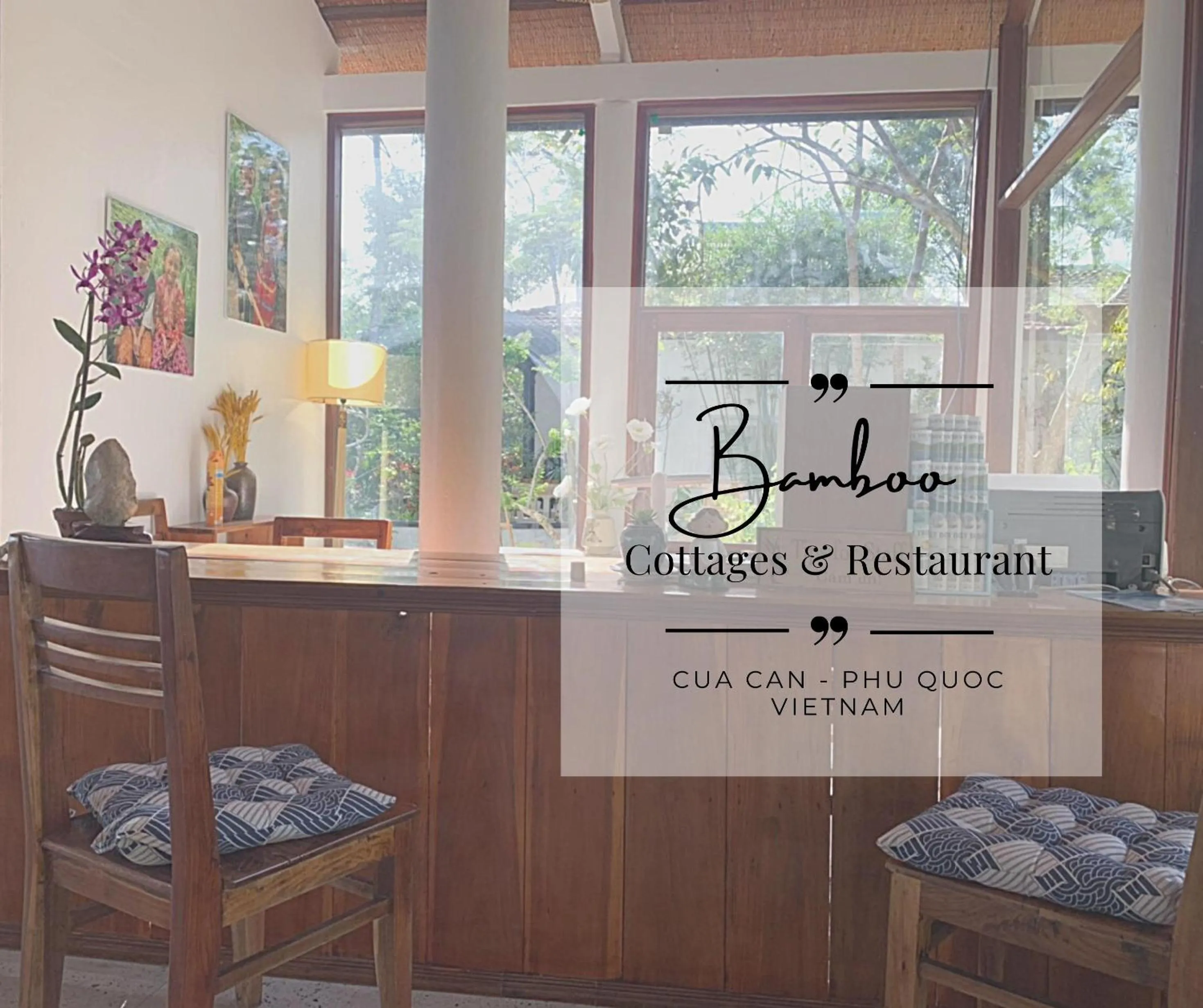 Breakfast in Bamboo Cottages