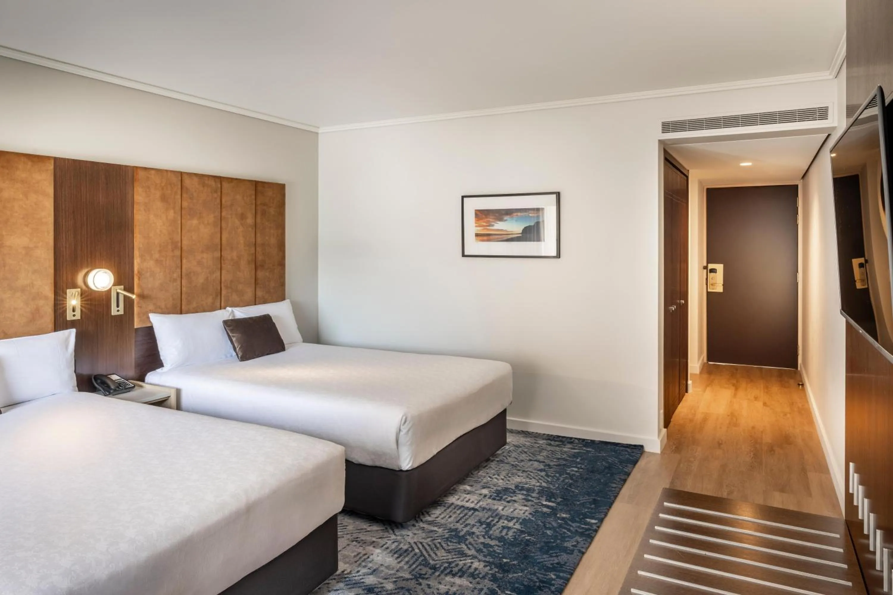 Bed in Grand Millennium Auckland