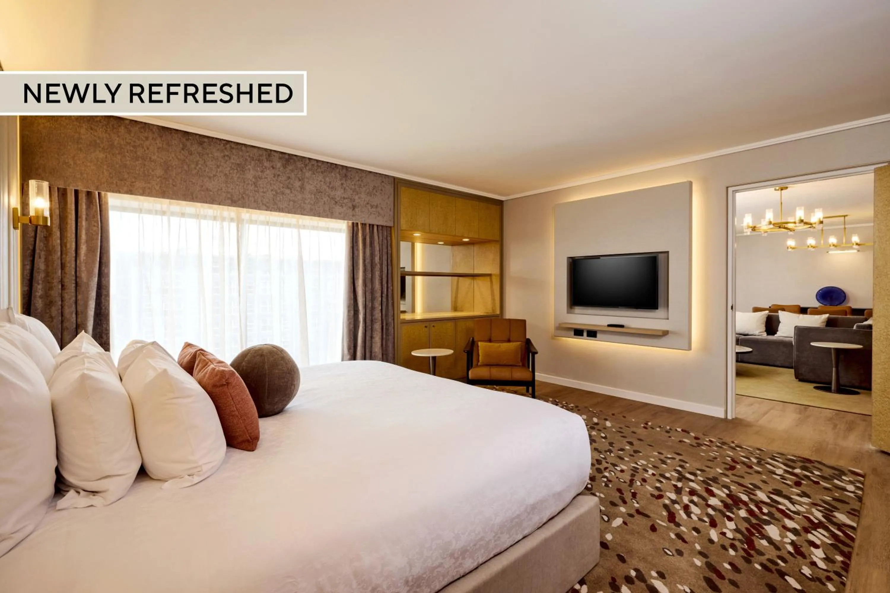 Bed in Grand Millennium Auckland