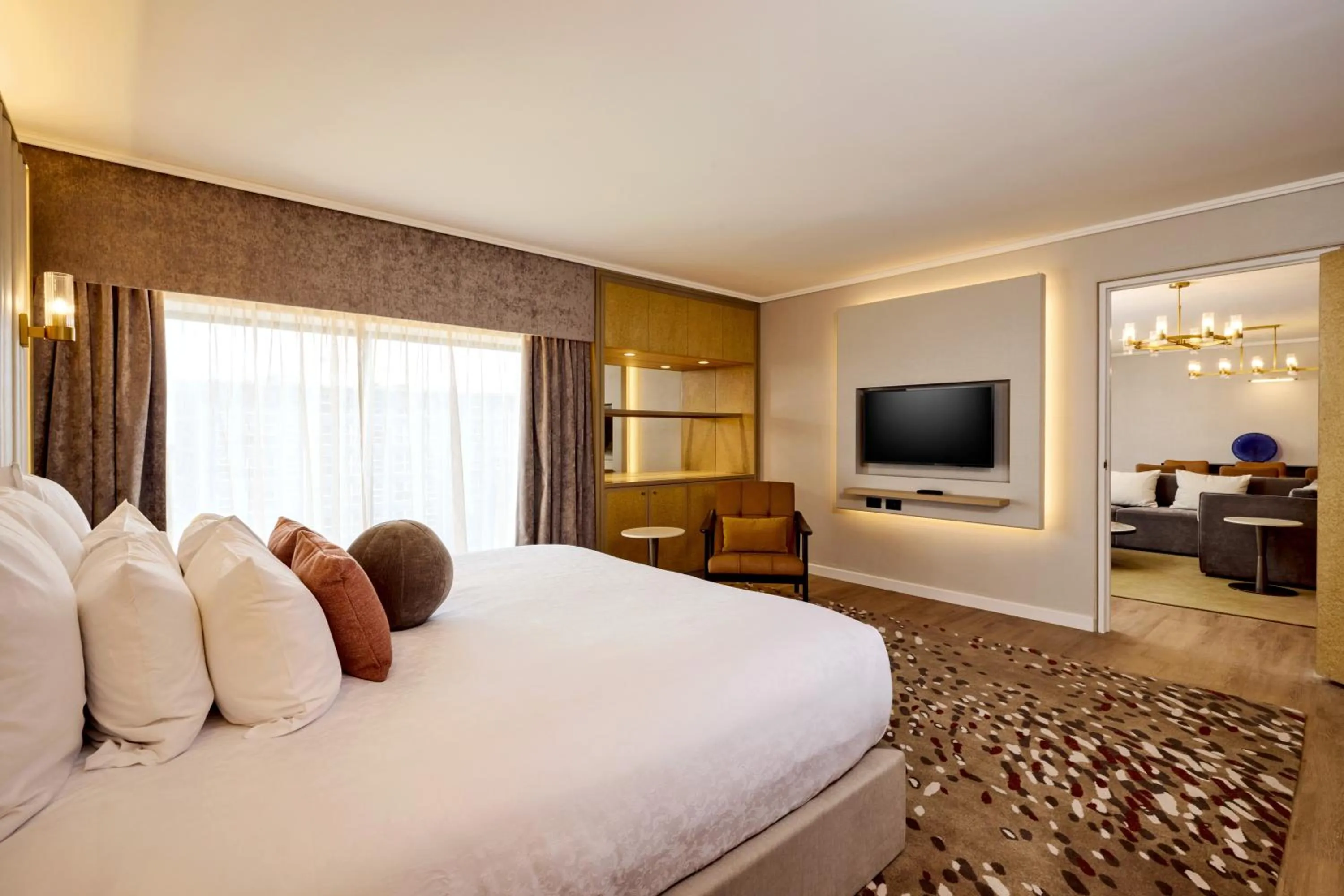 Bed in Grand Millennium Auckland