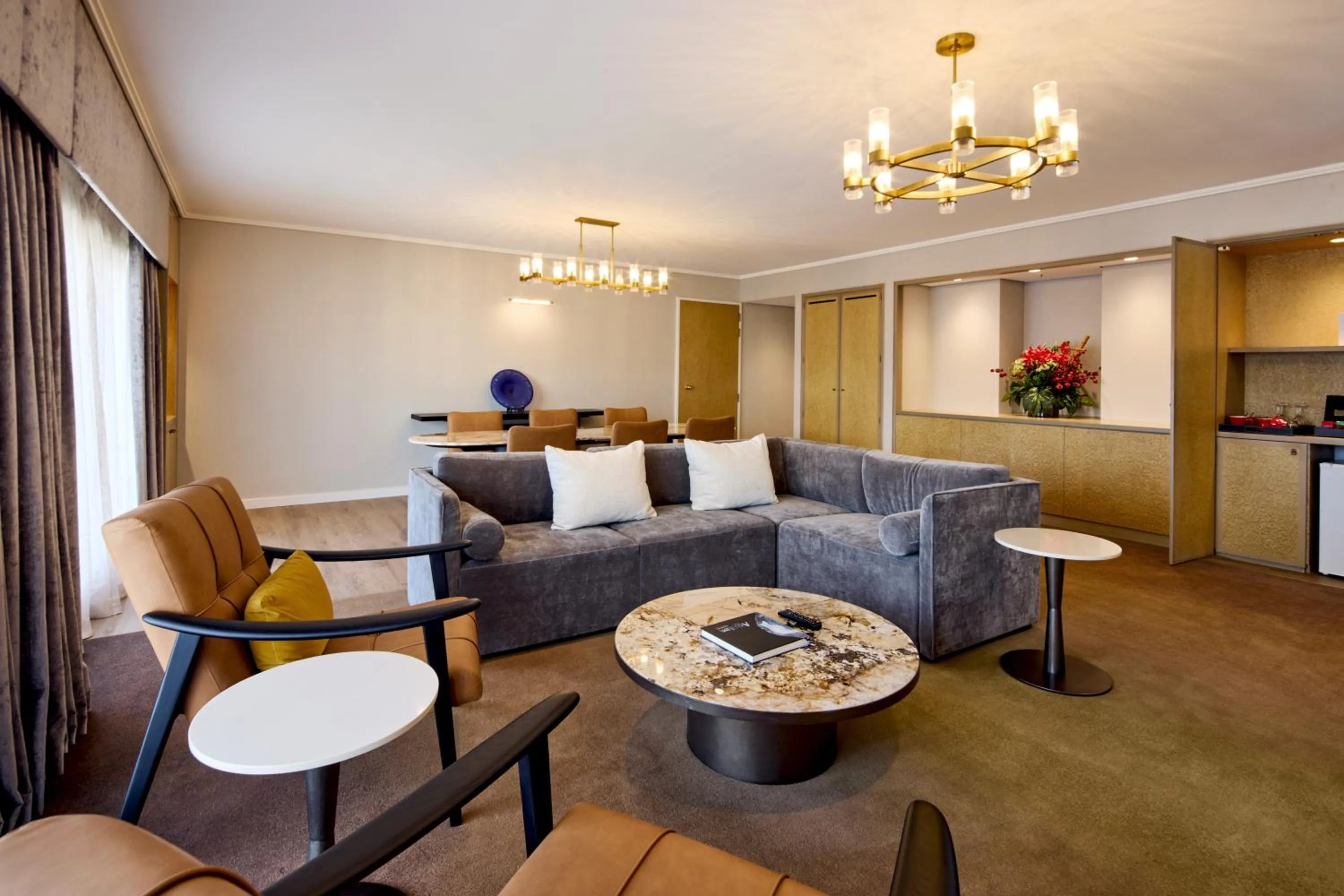 Living room in Grand Millennium Auckland