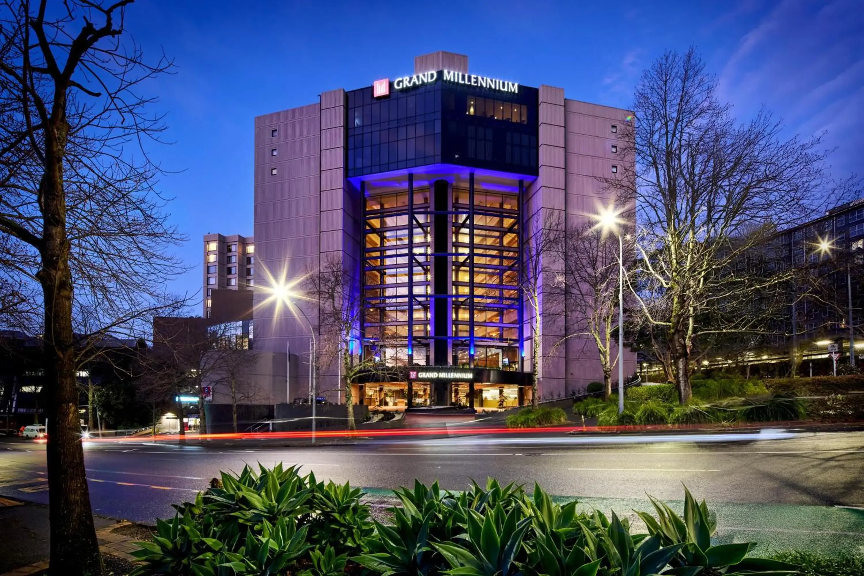 Property building in Grand Millennium Auckland Property building in Grand Millennium Auckland