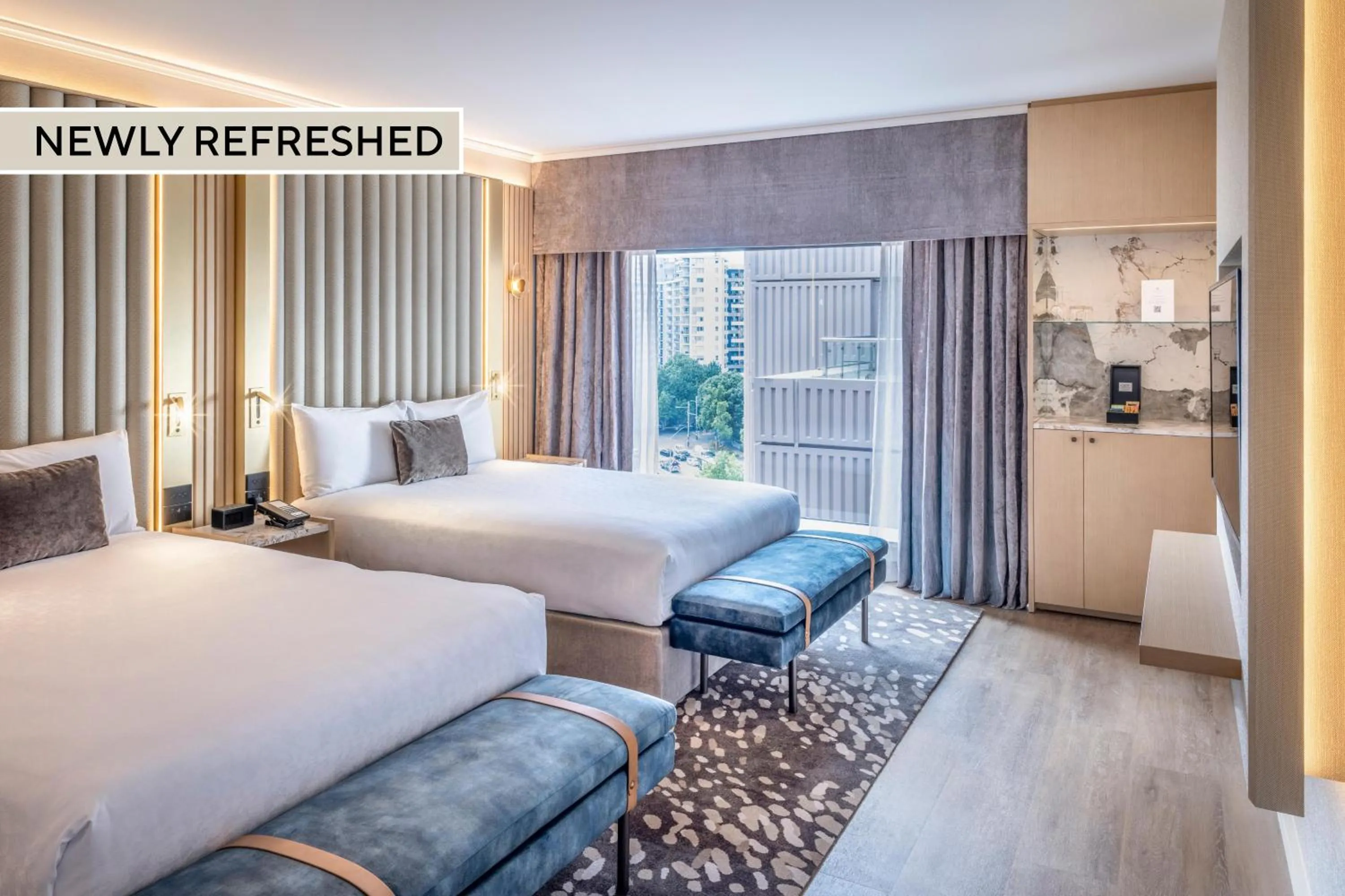 Bed in Grand Millennium Auckland